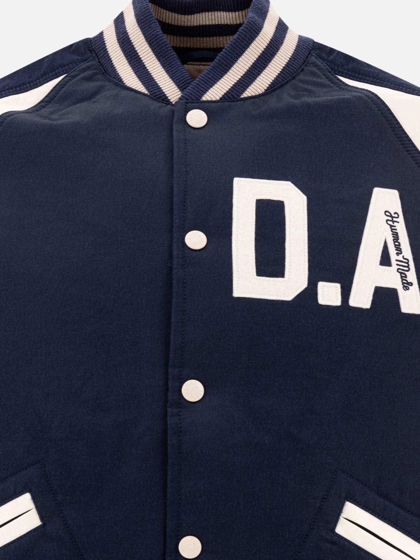 Bomber Logo  Blu - Human Made Uomo | PDP | VIETTI Online Store | Zoom-Modal_3
