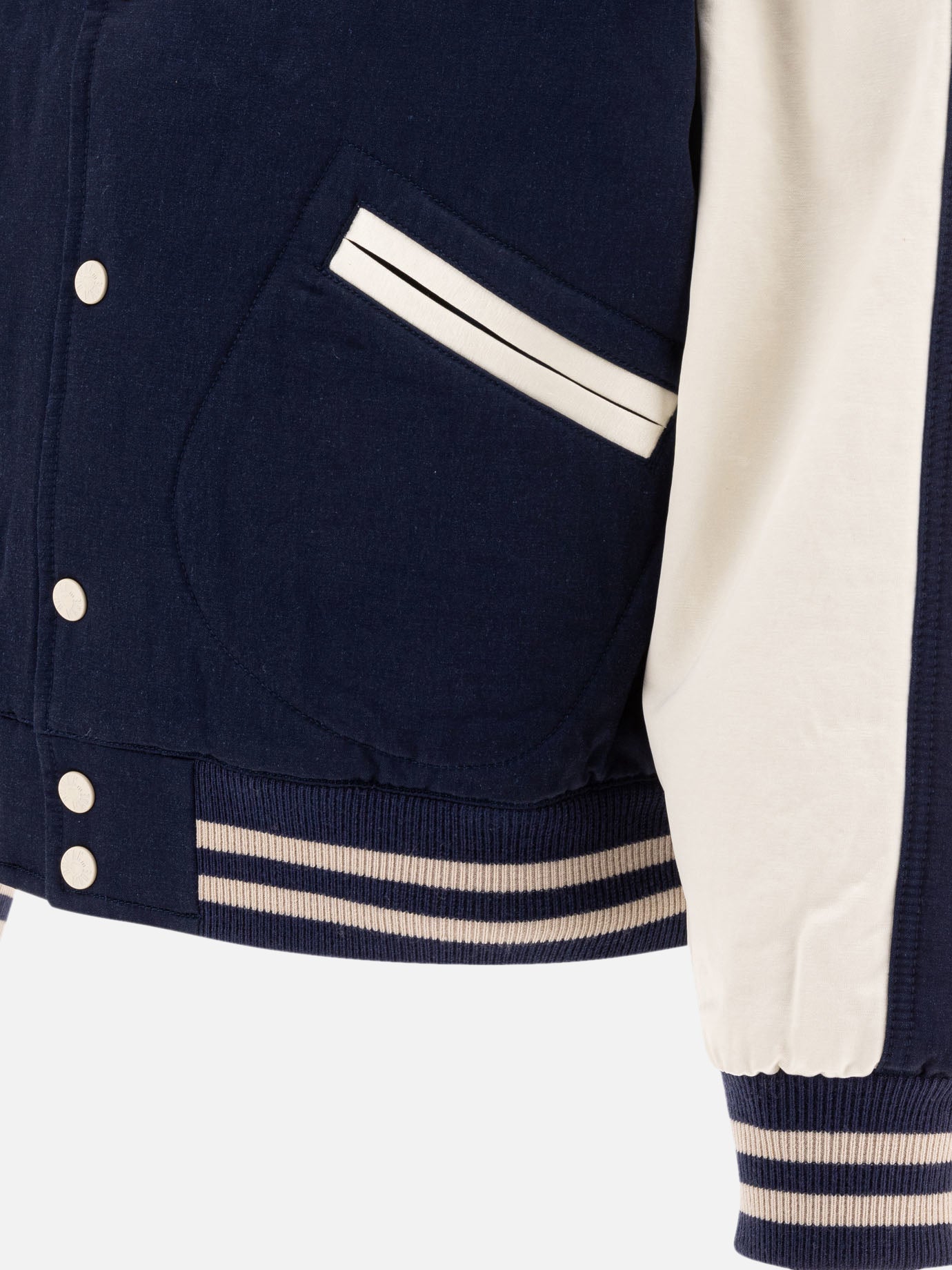 Human Made Vintage style bomber jacket Blue - Men | VIETTI Online