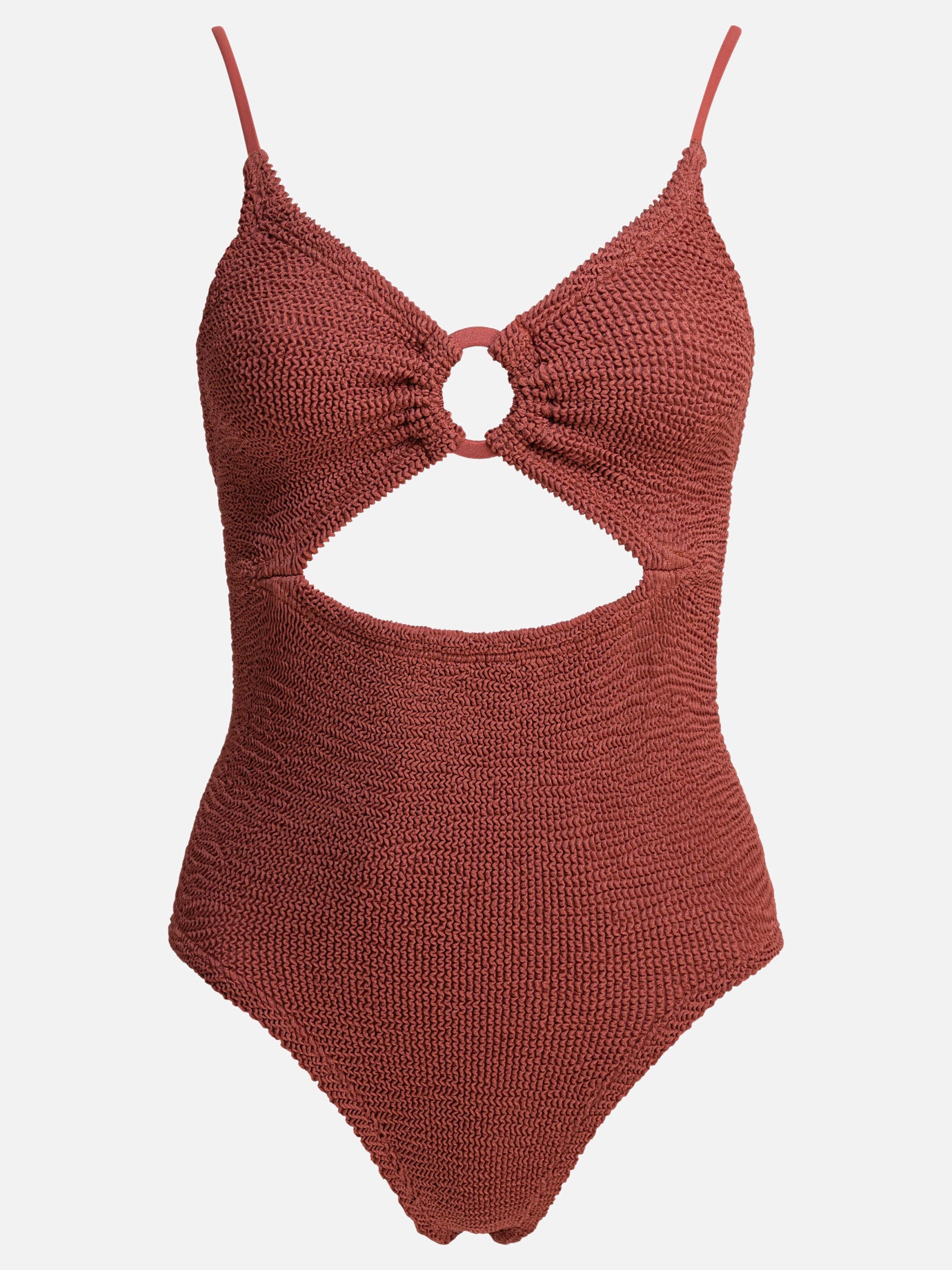 Costumi interi Solid colour  Marrone - Hunza G Donna | PDP | VIETTI Online Store | Zoom-Modal
