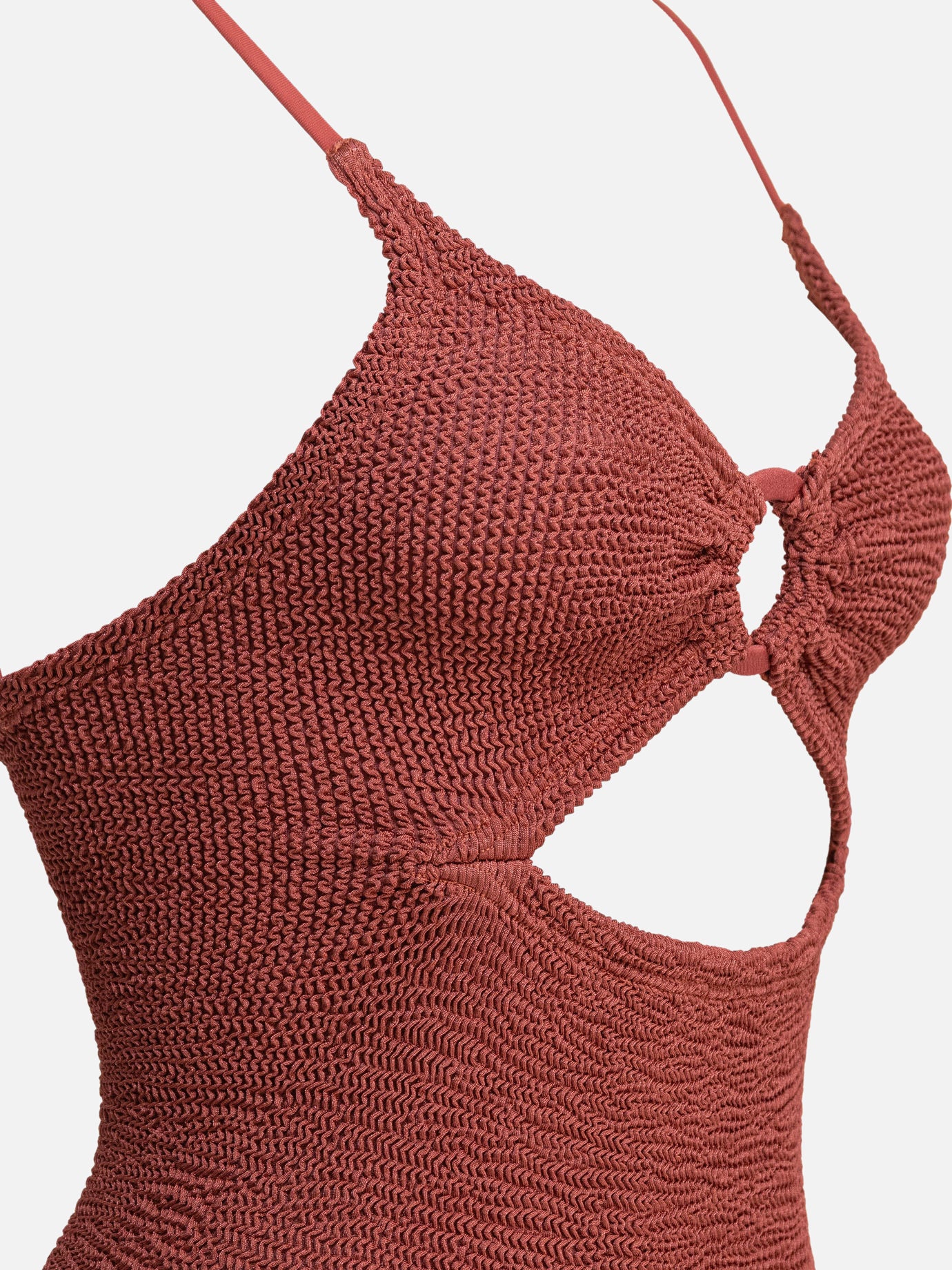 Costumi interi Solid colour  Marrone - Hunza G Donna | PDP | VIETTI Online Store | thumbnail_3