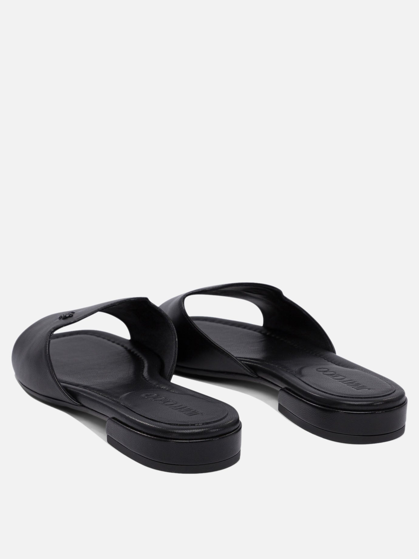 Sandali bassi 100% leather - 50% leather 50% rubber  Nero - Jimmy Choo Donna | PDP | VIETTI Online Store | Zoom-Modal_4

