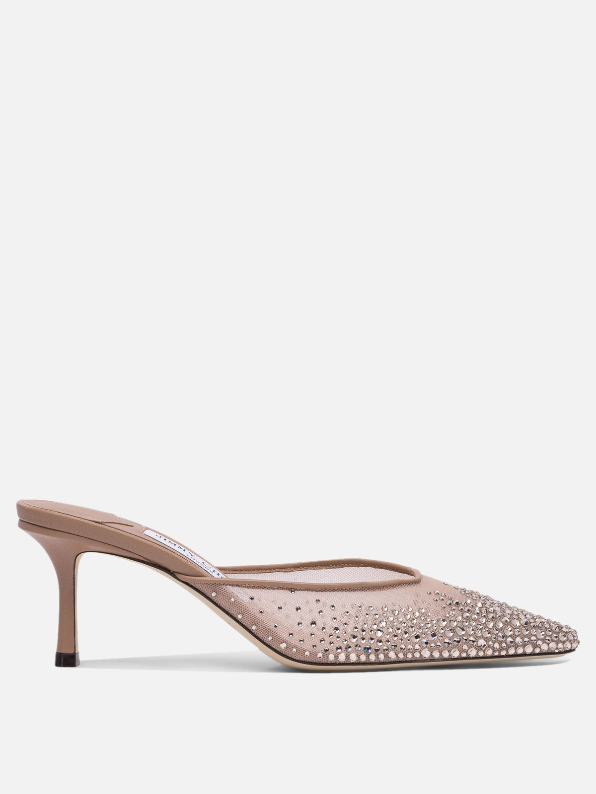 Jimmy Choo "Vivi 65 mm" Mules Pink