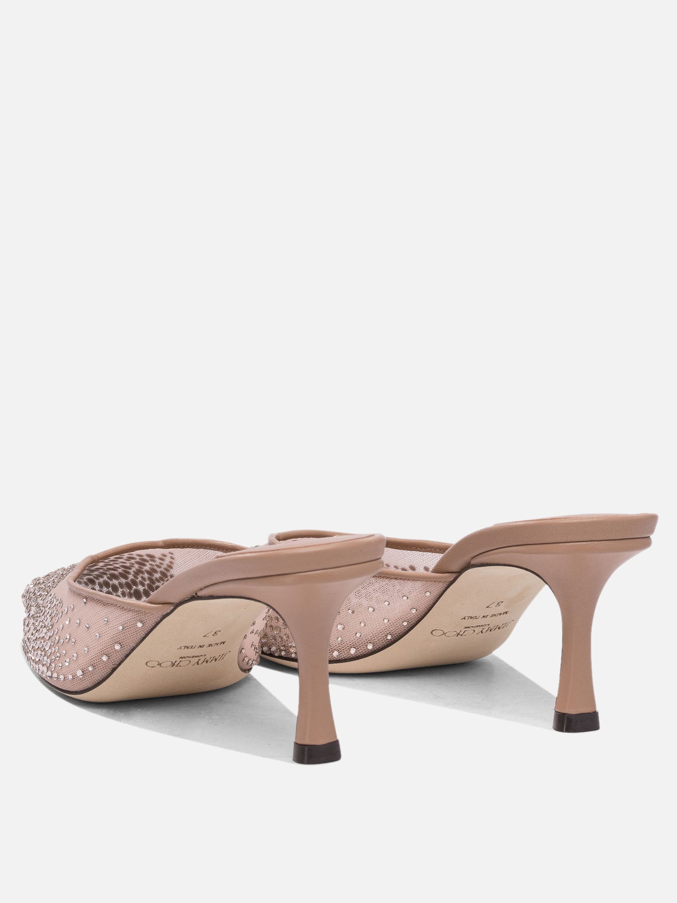 Mules 100% leather - 100% leather  Pink - Jimmy Choo Women | PDP | VIETTI Online Store | Zoom-Modal_4
