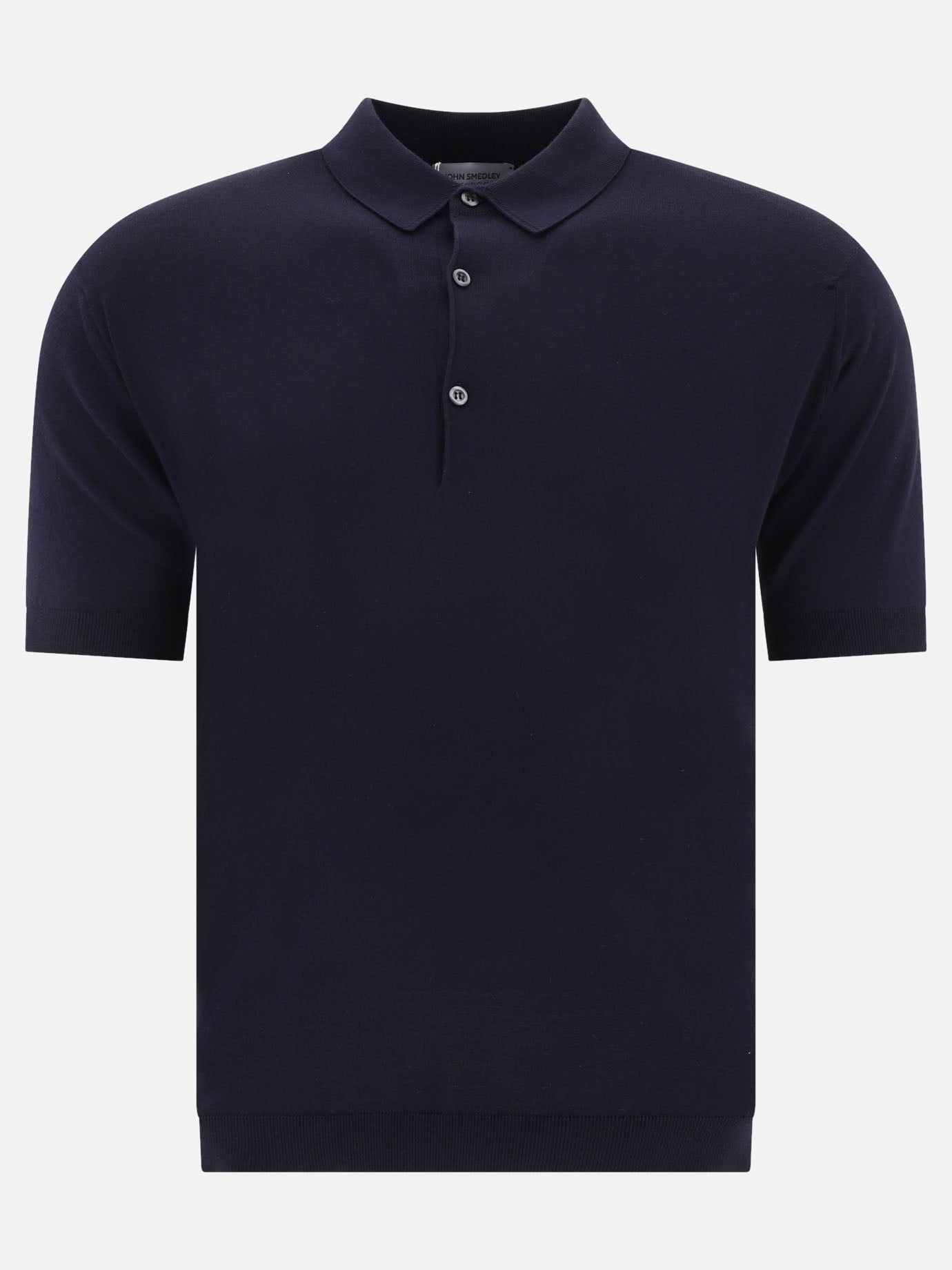 John Smedley Polo &quot;Adrian&quot; 15972795_XL Blue thumbnail_1