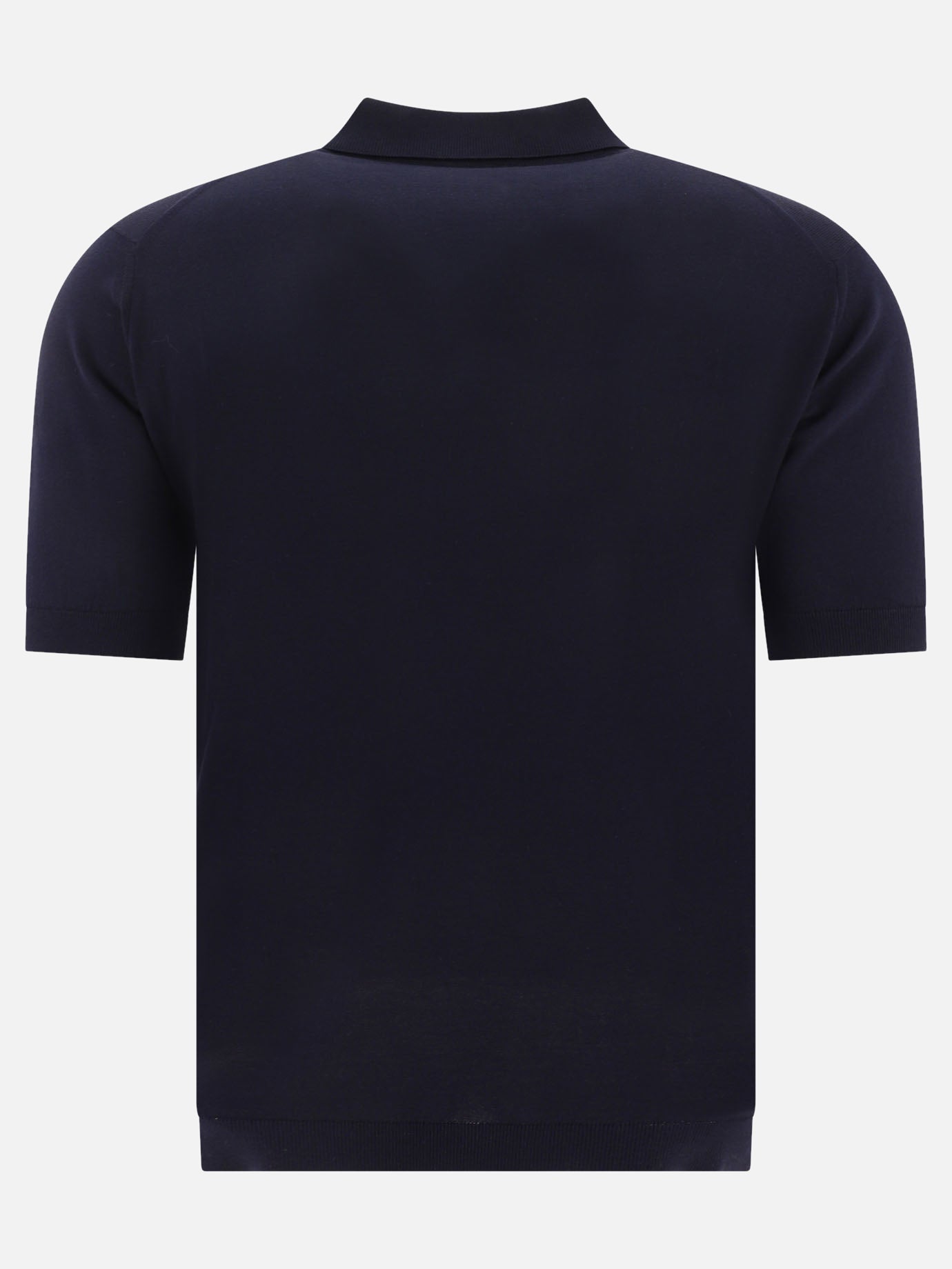 John Smedley Polo &quot;Adrian&quot; 15972795_XL Blue thumbnail_2
