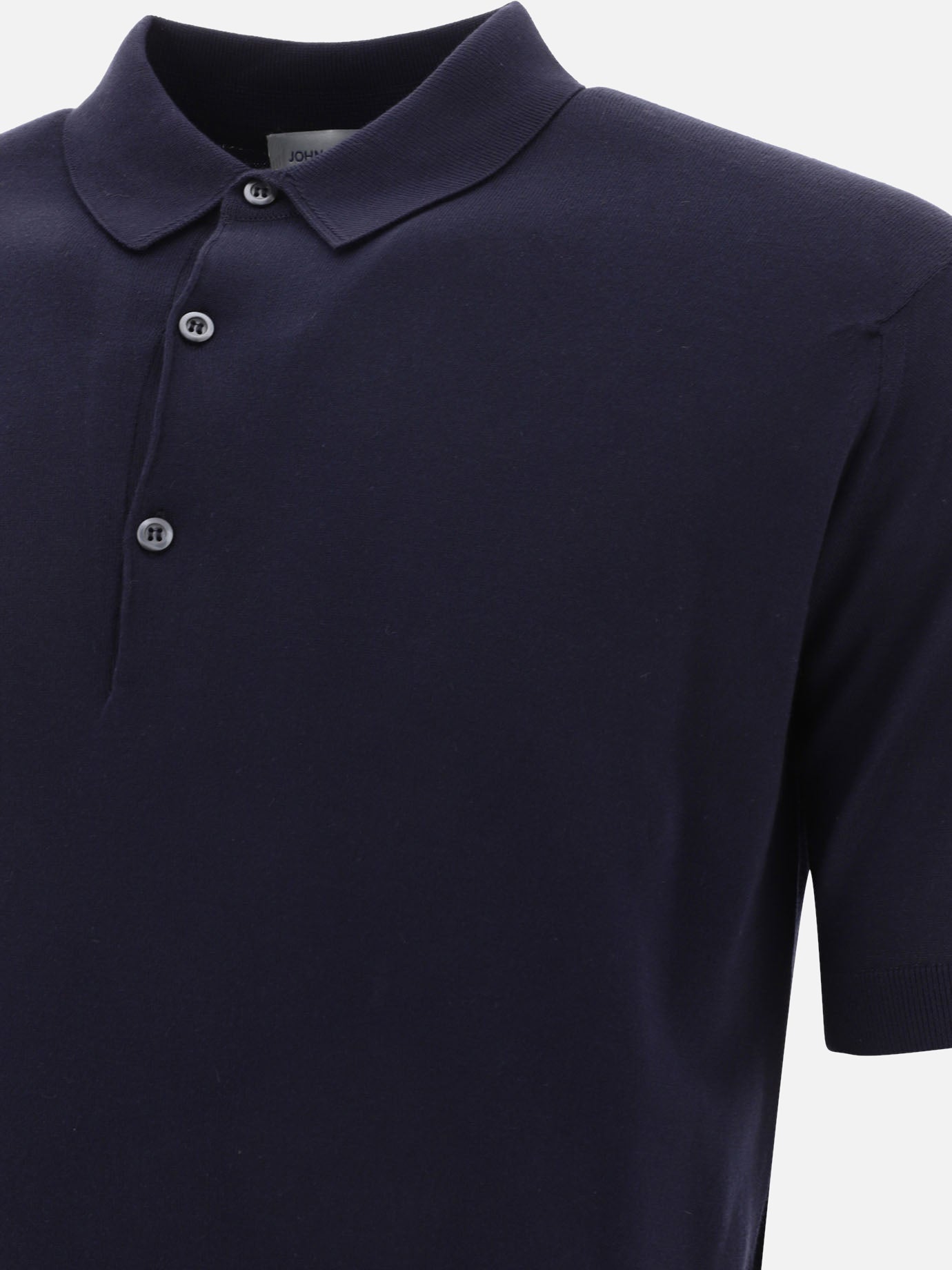 John Smedley Polo &quot;Adrian&quot; 15972795_XL Blue thumbnail_4