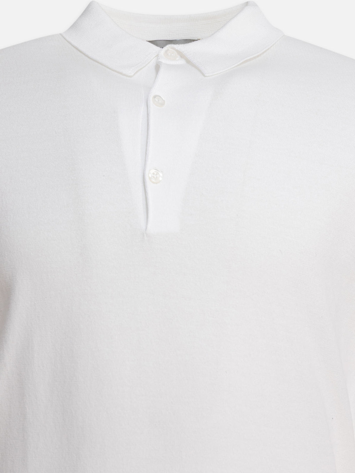 John Smedley "Adrian" polo shirt White - VIETTI