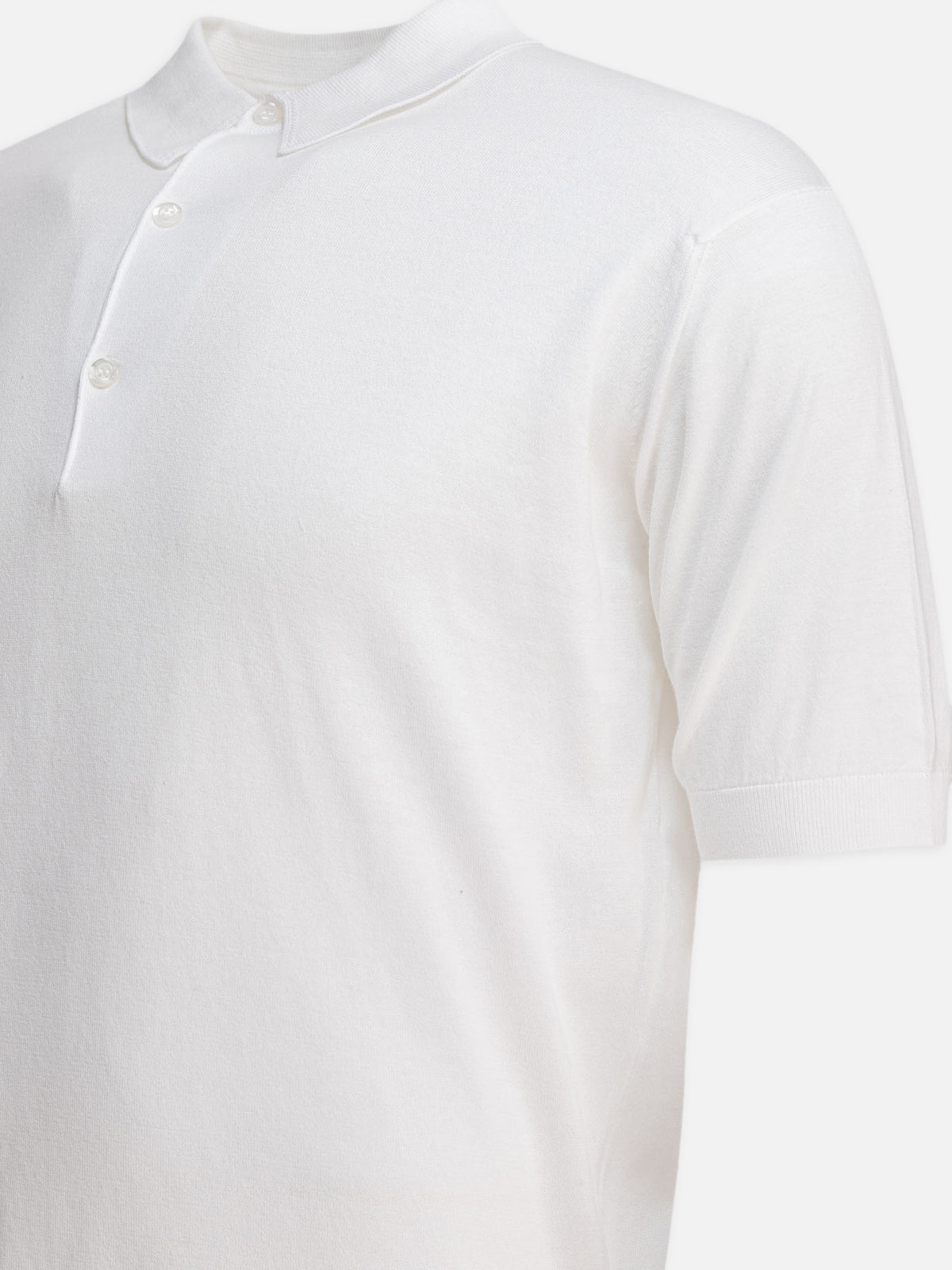 John Smedley "Adrian" polo shirt White