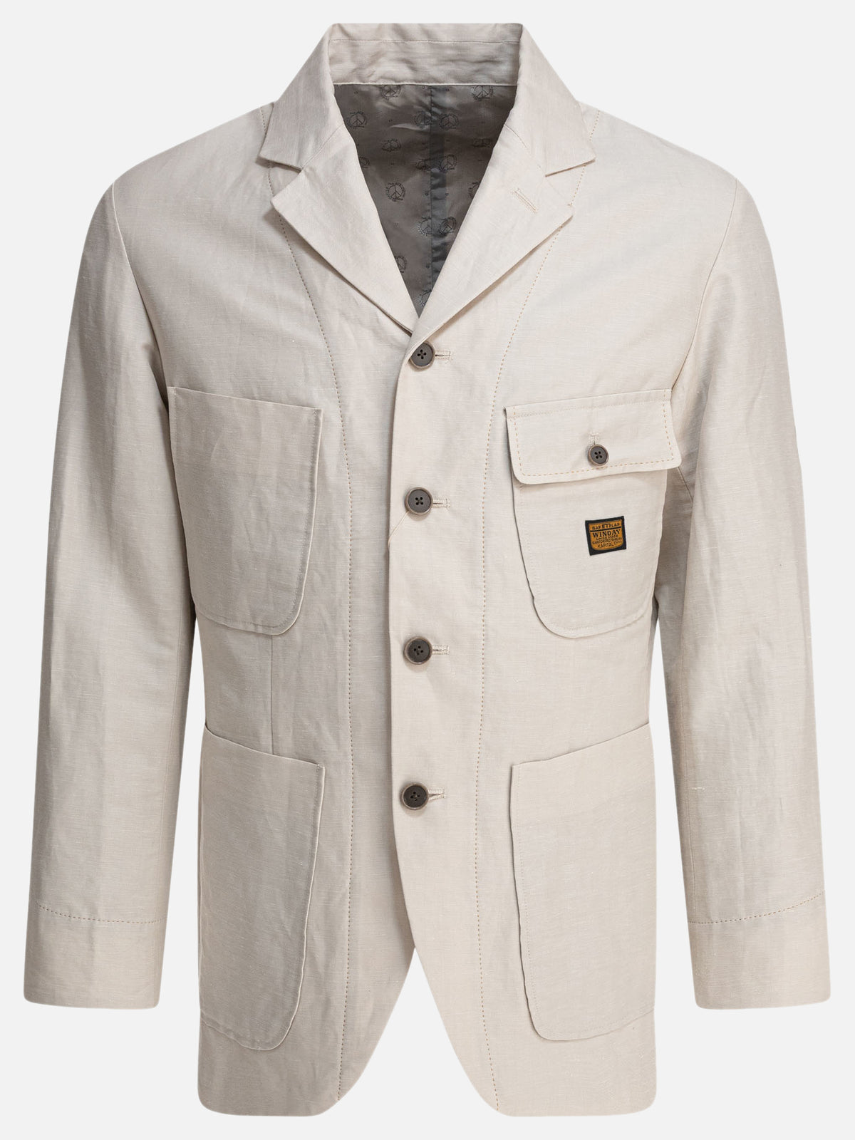 KAPITAL "BEERpt" blazer jacket Beige - VIETTI