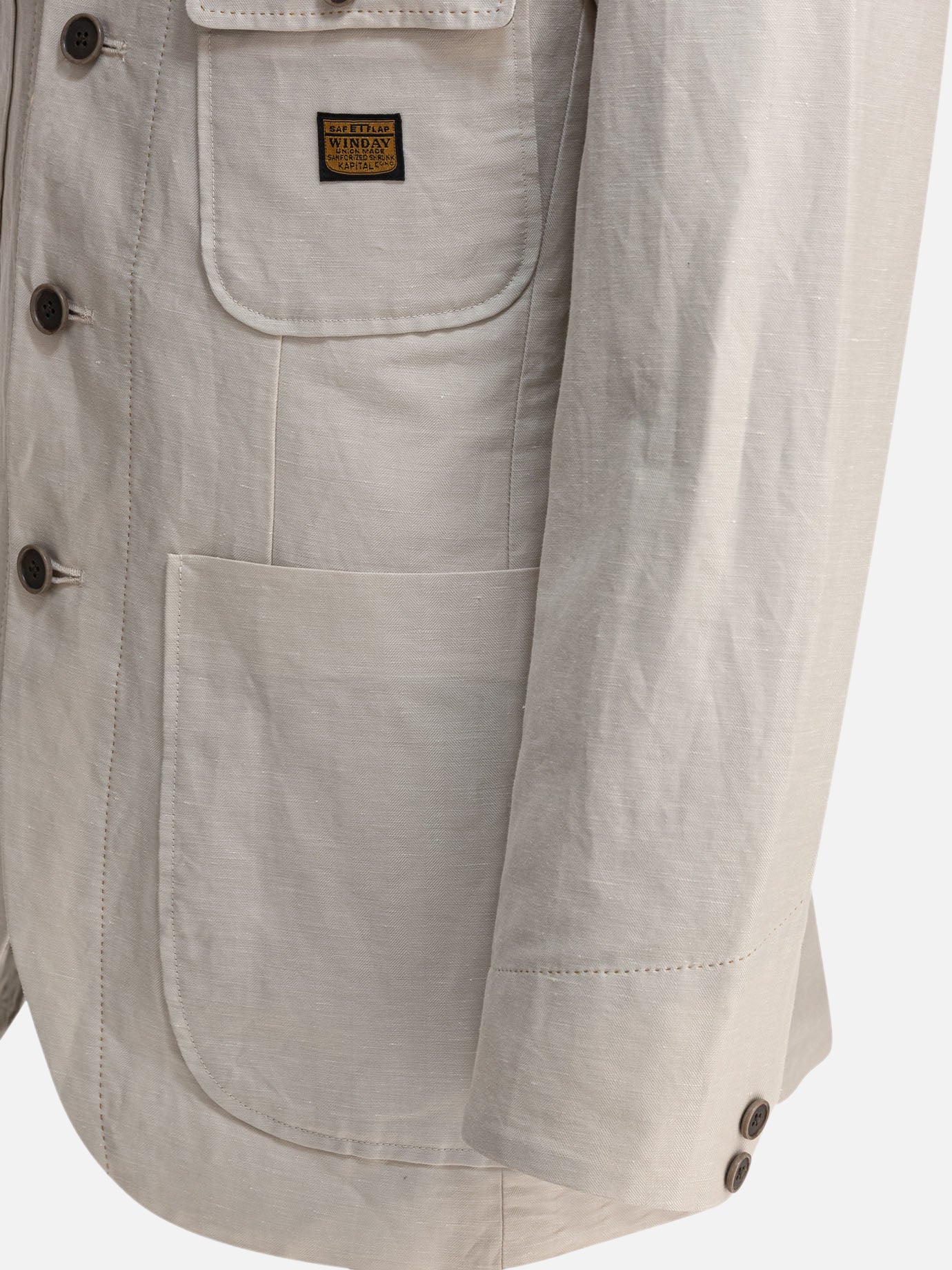 KAPITAL "BEERpt" blazer jacket Beige