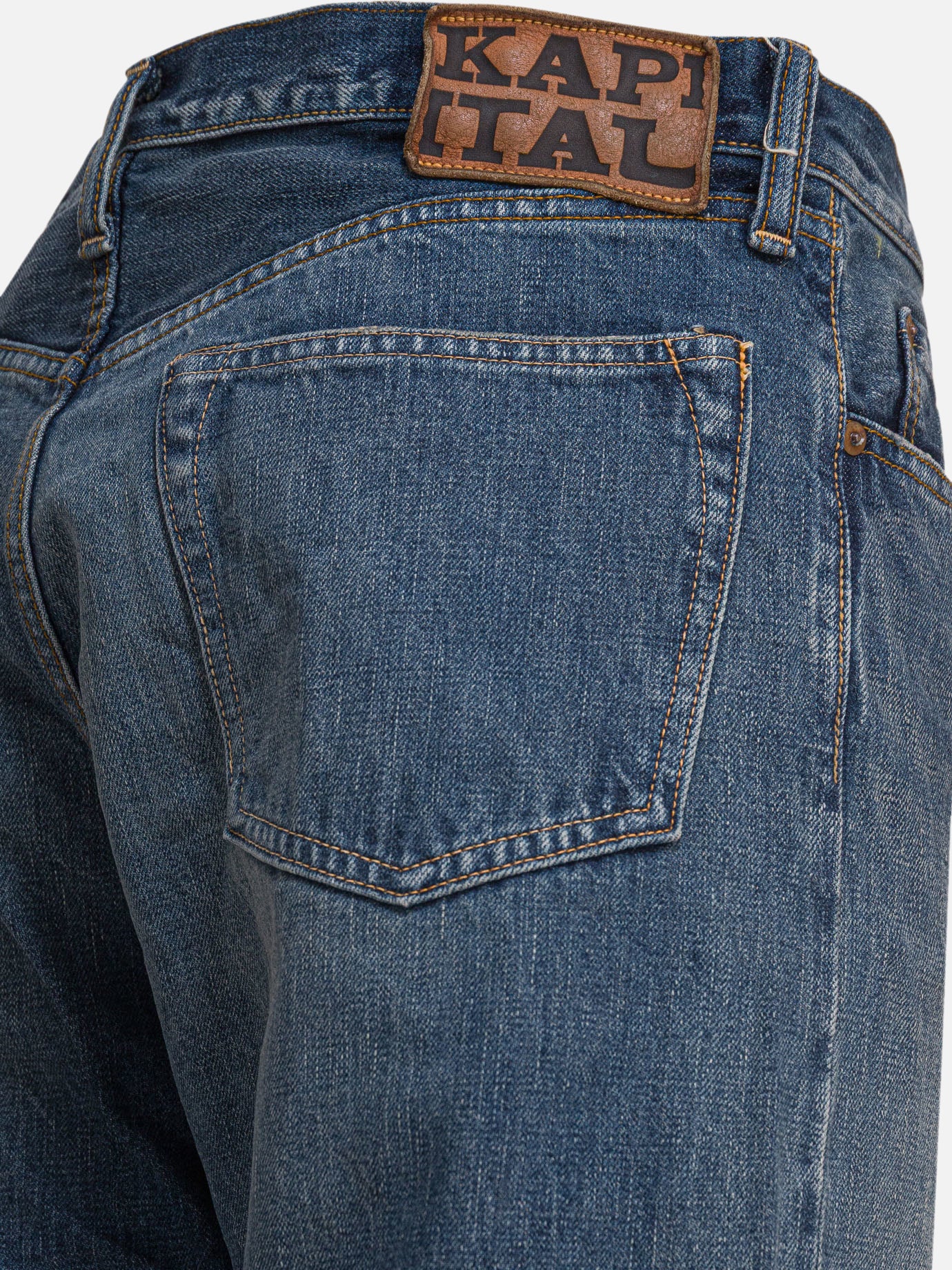KAPITAL &quot;Monkey TH&quot; Jeans 25884570_32 Blue thumbnail_4