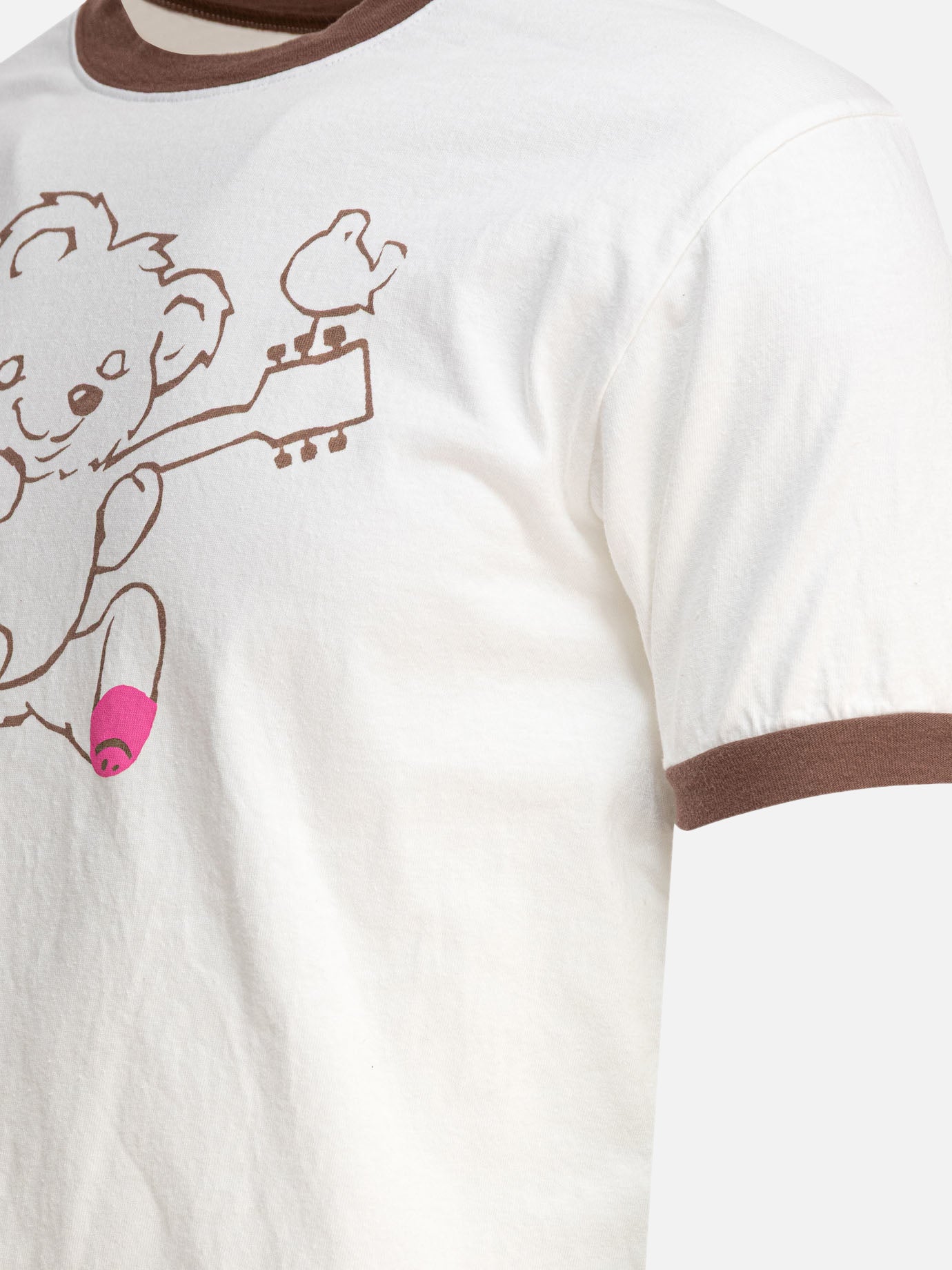 T-shirt girocollo Print  Marrone - KAPITAL Uomo | PDP | VIETTI Online Store | thumbnail_4