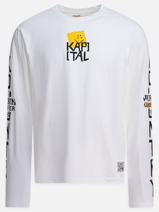 KAPITAL "PECKISH KAPpt" T-shirt 27076131_2 White 1