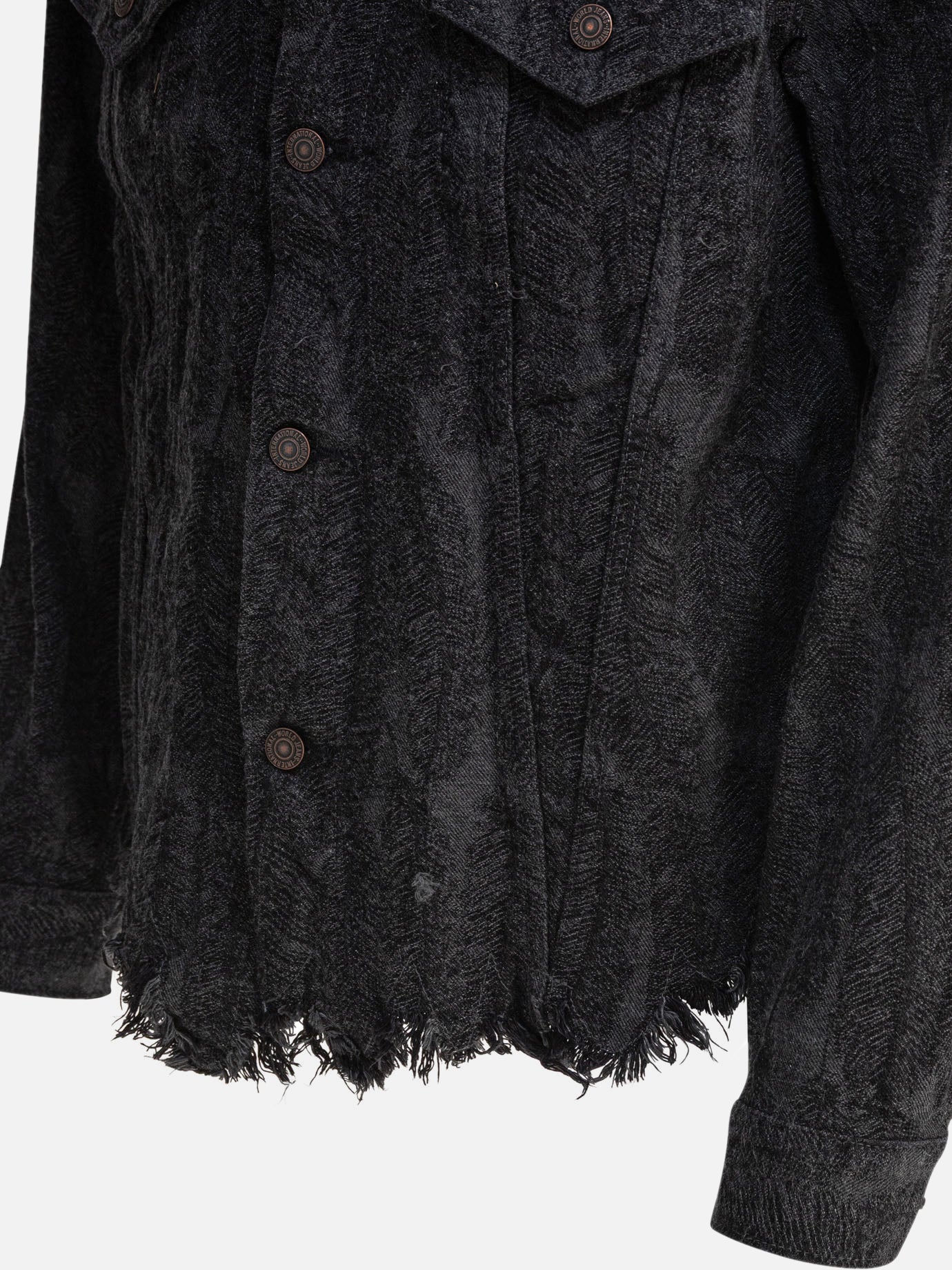 Giacche leggere & Trapuntate Print  Nero - KAPITAL Uomo | PDP | VIETTI Online Store | Zoom-Modal_4
