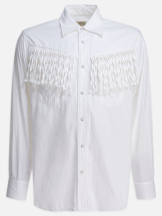 KAPITAL Western shirt "Husky" 26690151_3 White 1