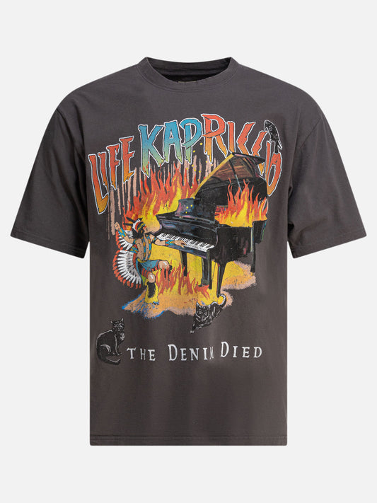 KAPITAL "Burning" T-shirt 16706823_S Grey 1
