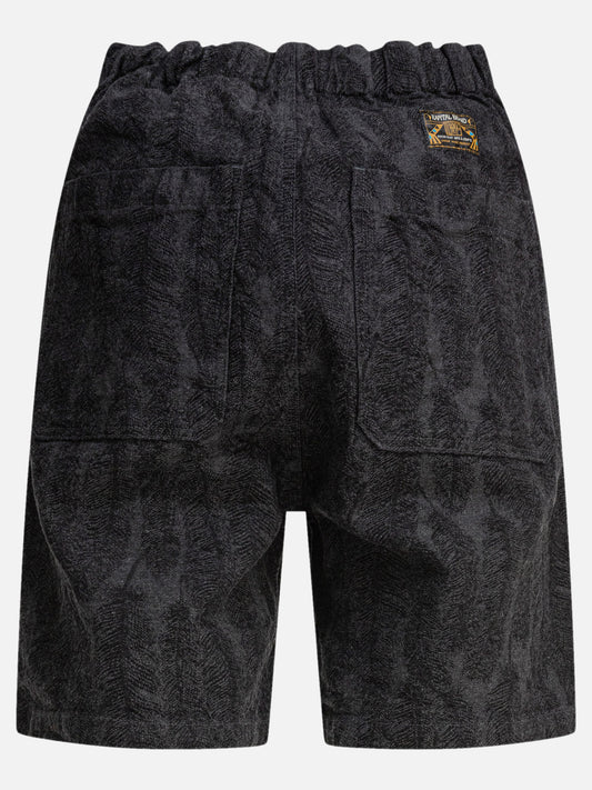 KAPITAL "Magpie" short 12247743_2 Black 2