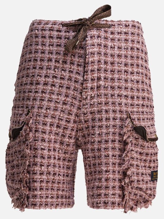 KAPITAL Cargo shorts 22237004_2 Pink 1