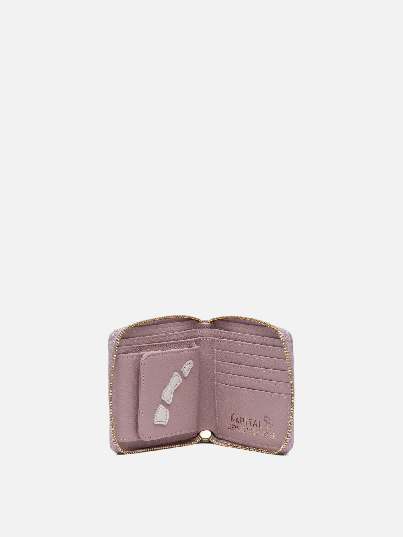 KAPITAL "Thumb-Up Bone" wallet Pink