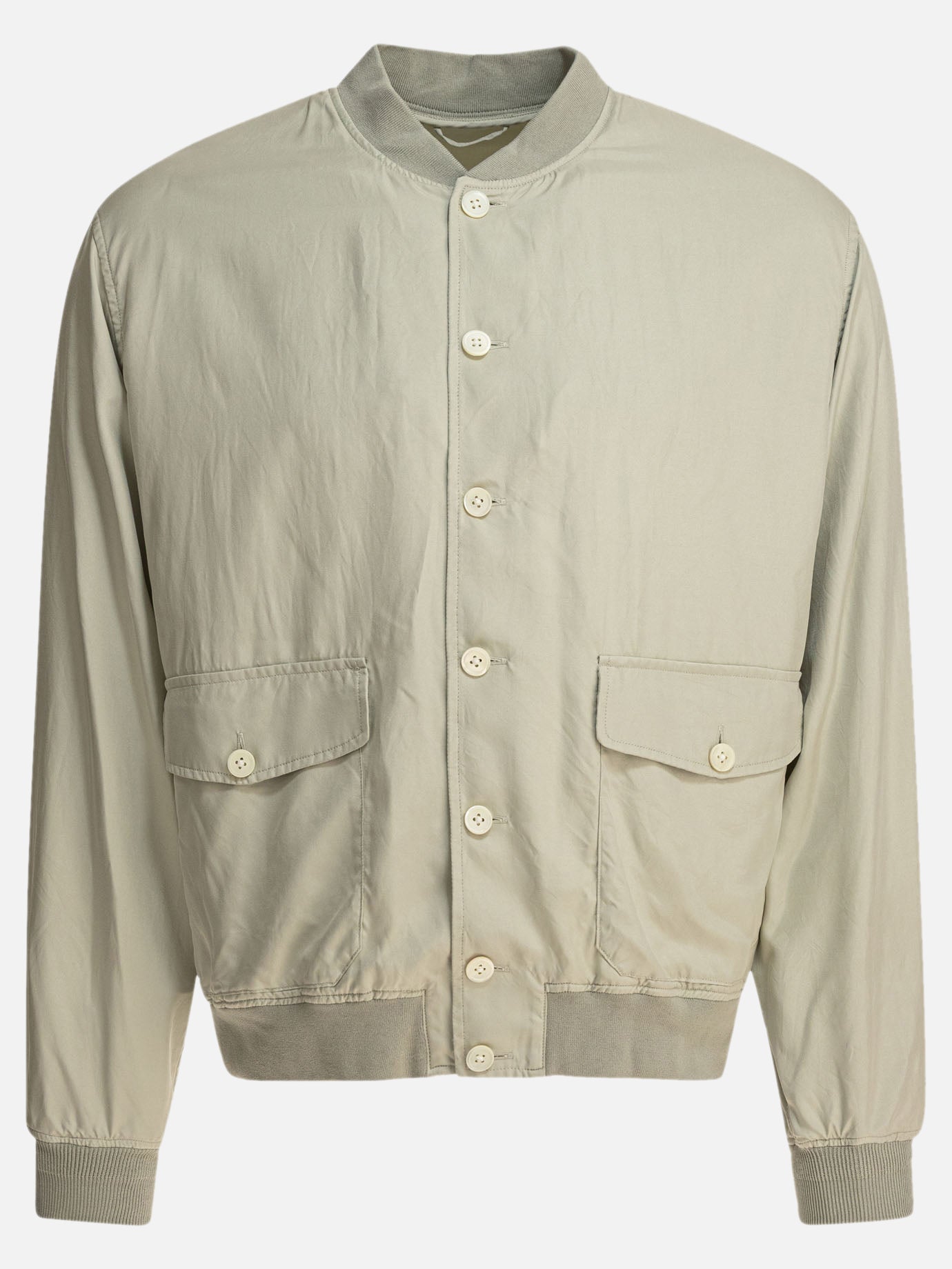 Bomber jackets Solid colour  Grey - Kaptain Sunshine Men | PDP | VIETTI Online Store | thumbnail