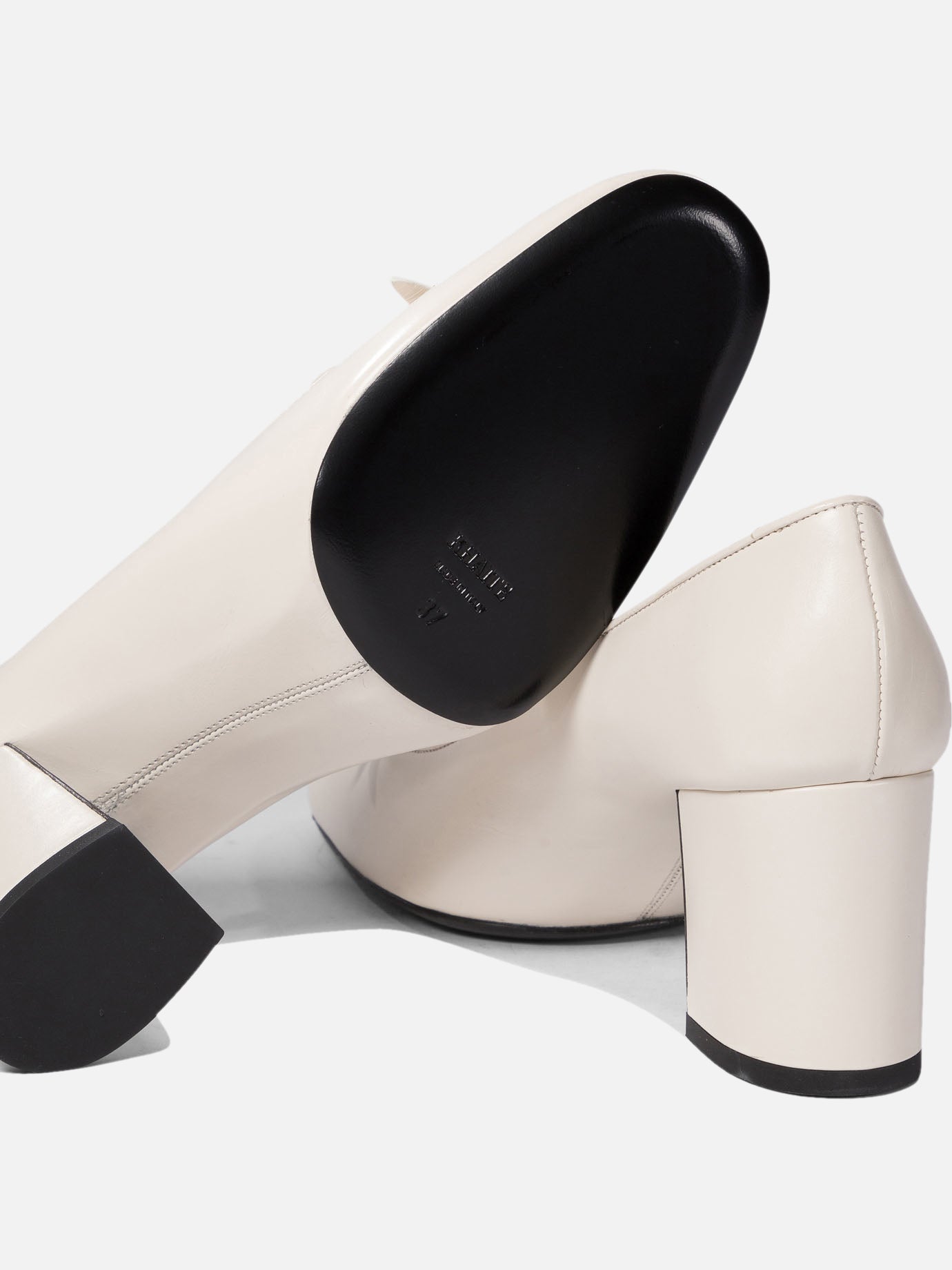 Décolleté 100% leather - 100% leather  Bianco - Khaite Donna | PDP | VIETTI Online Store | thumbnail_5
