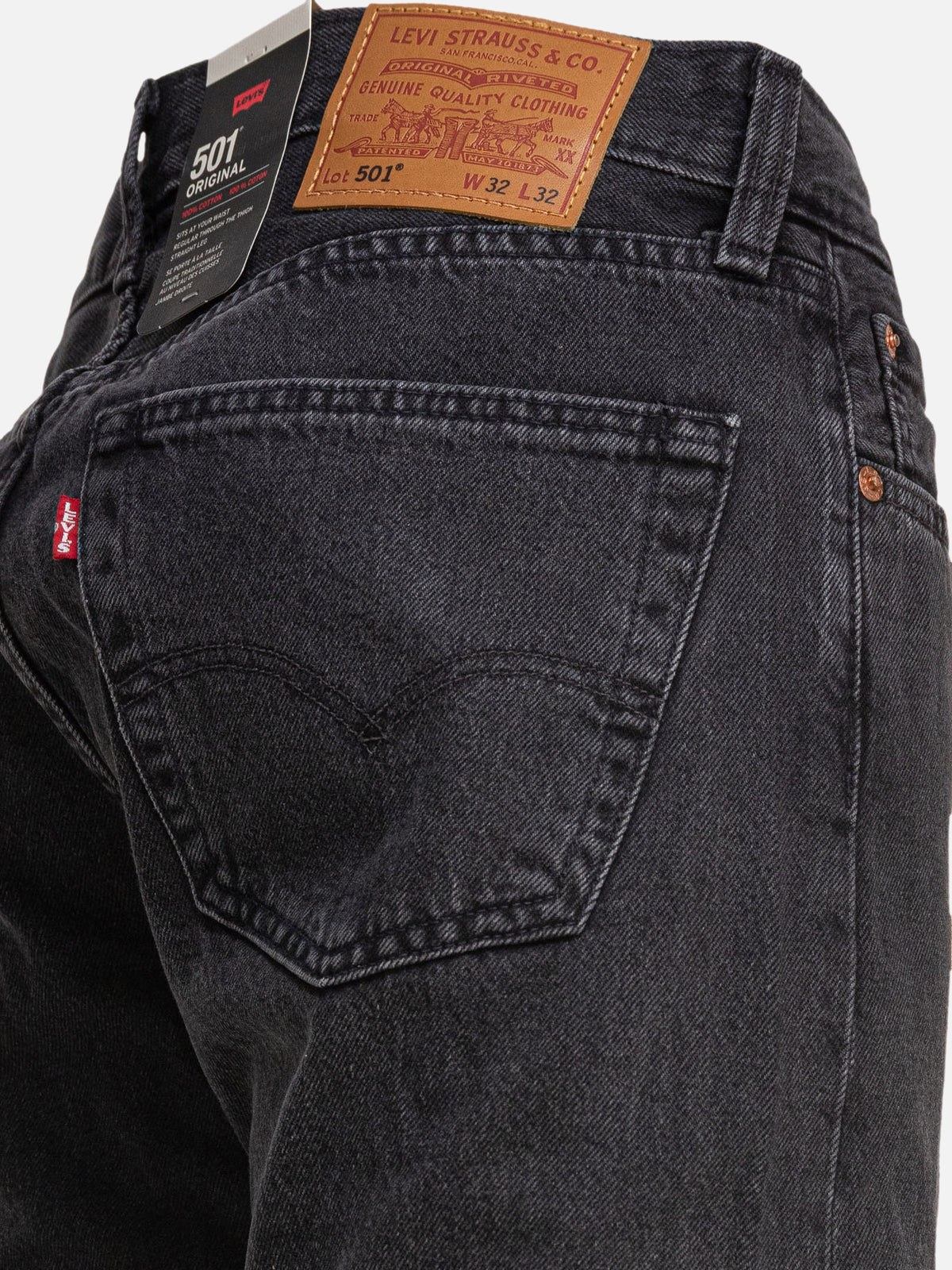 Levi's "501® Levi's® Original" jeans Black - VIETTI