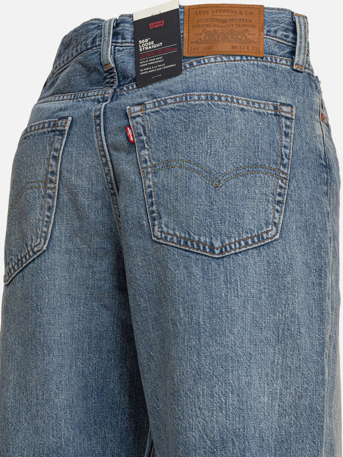 Levi's "568 Loose Straight" Jeans Blue - VIETTI