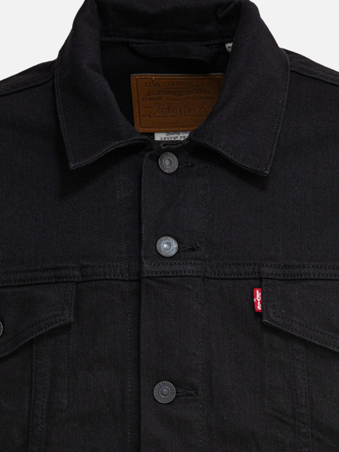 Denim jackets Solid colour  Black - Levi&#39;s Men | PDP | VIETTI Online Store | thumbnail_3