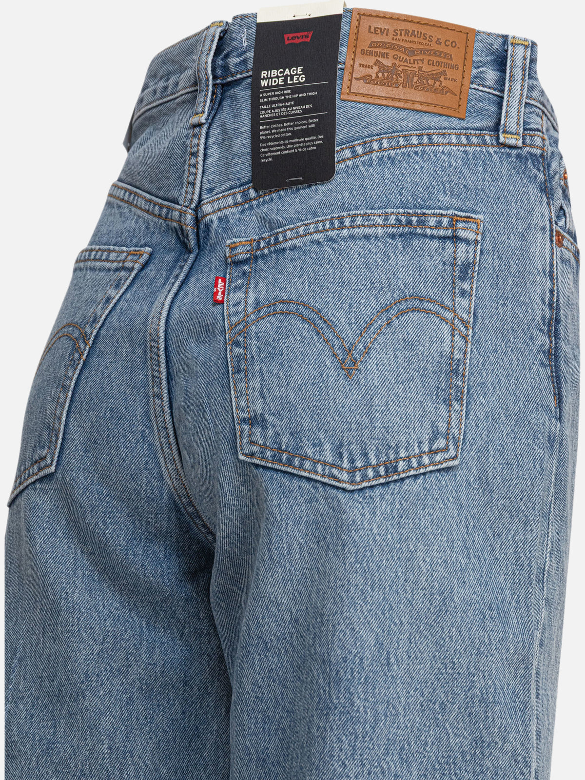 Levi's "Ribcage Wide Leg" jeans Blue - VIETTI