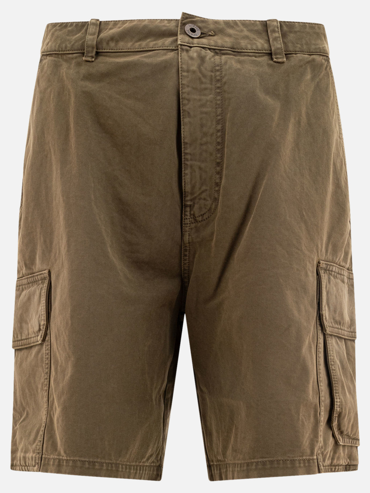 Loewe Cotton cargo shorts Green