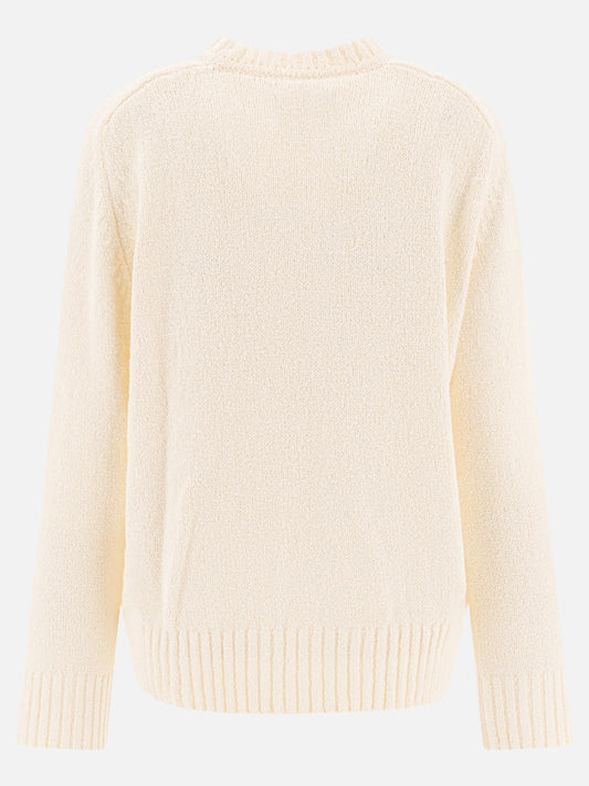 Maglioni girocollo Tinta unita  Bianco - Loulou Studio Donna | VIETTI Online Store | 2
