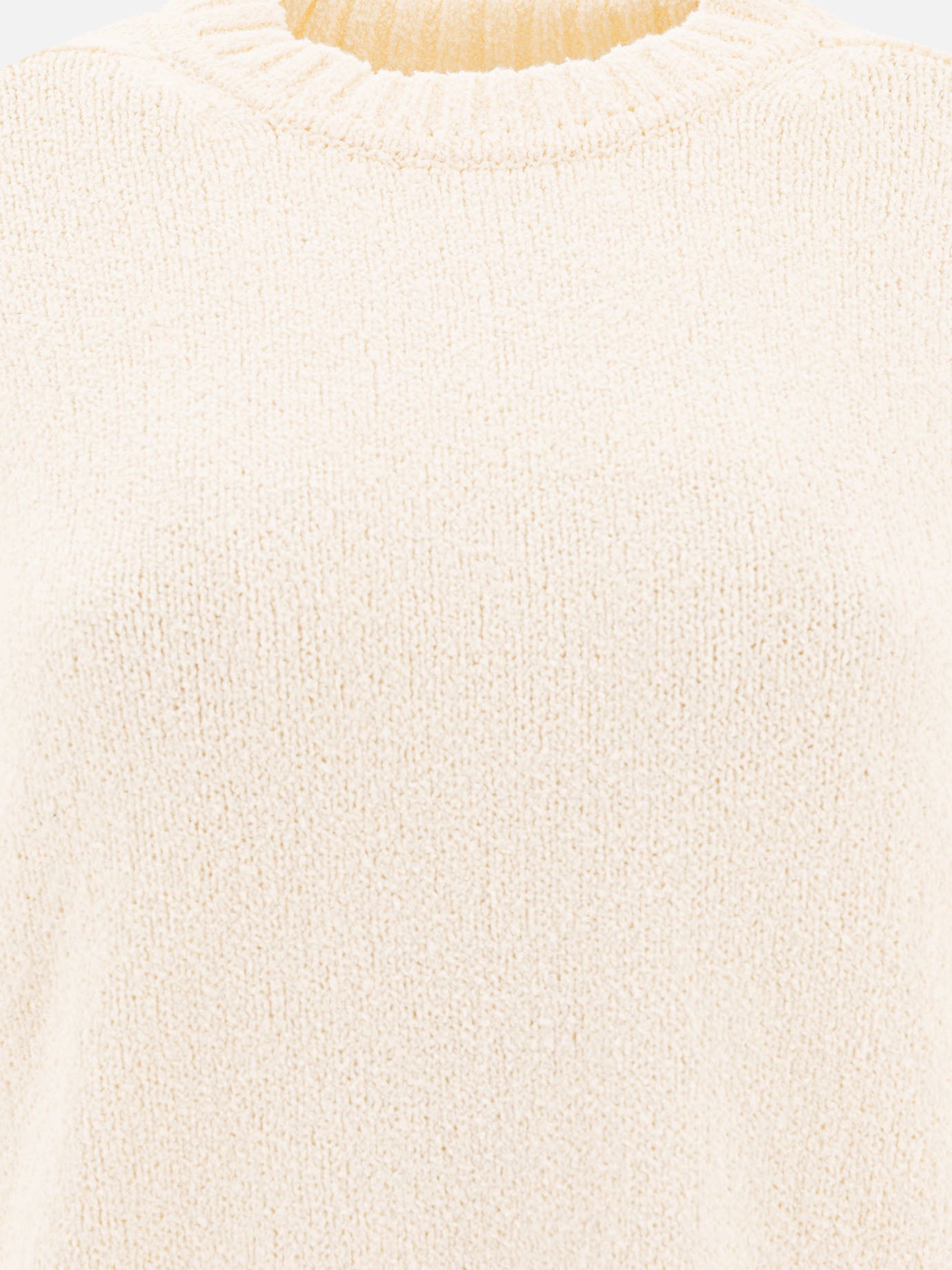 Crewneck sweaters Tinta unita  White - Loulou Studio Women | PDP | VIETTI Online Store | Zoom-Modal_3
