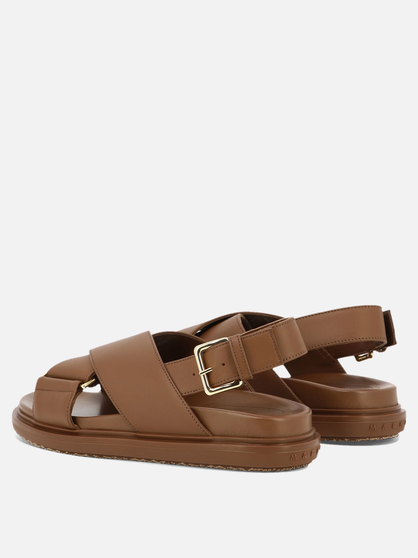 Sandali bassi 100% leather - 100% rubber  Marrone - Marni Donna | PDP | VIETTI Online Store | Zoom-Modal_4
