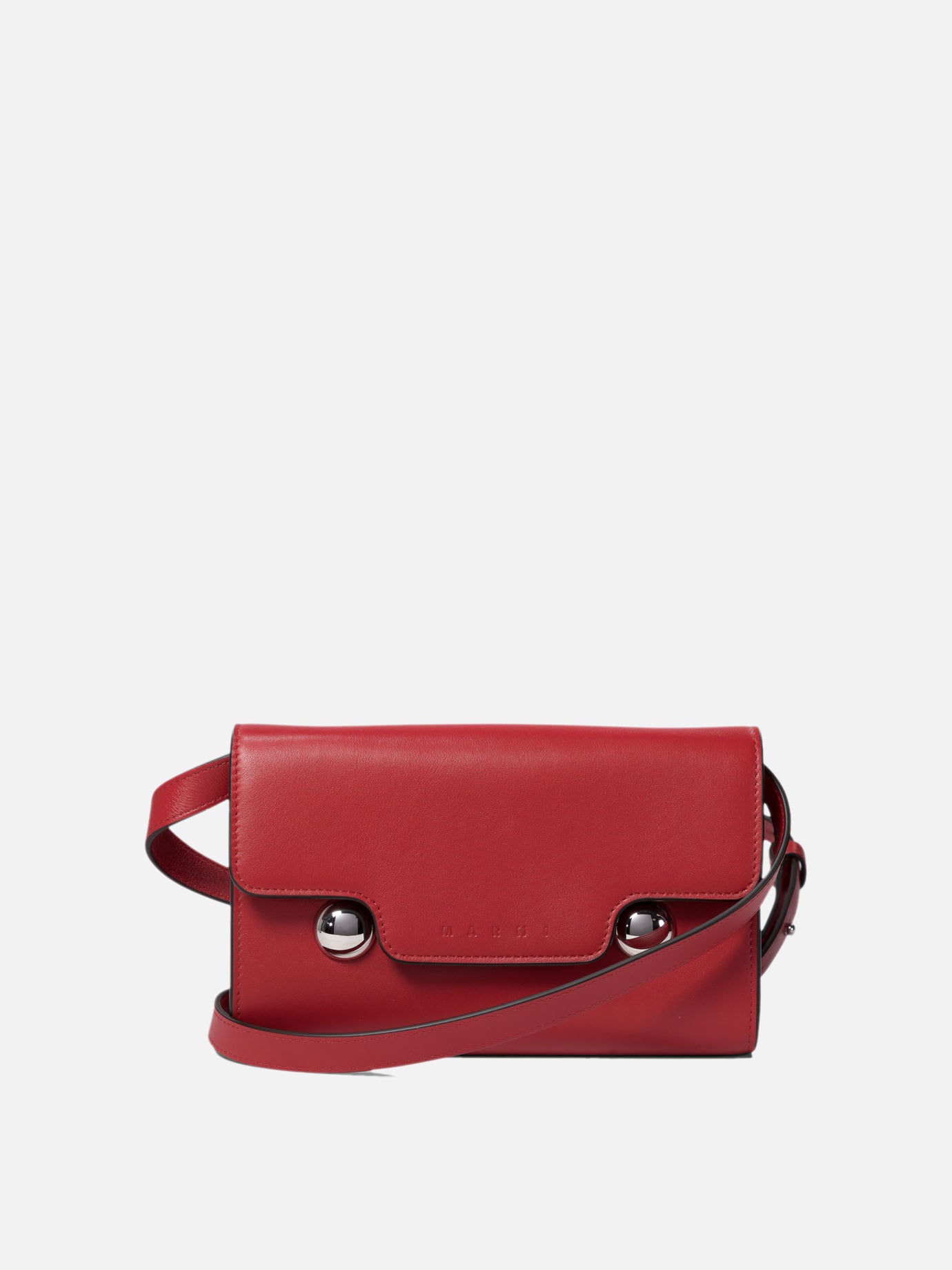 Marni Borsa a tracolla &quot;Trunkaroo&quot; 14648676_UNI Red thumbnail_1