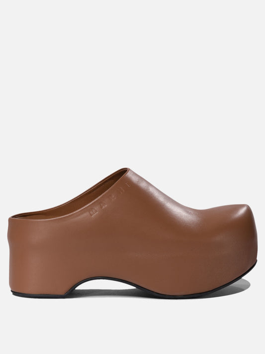 Chunky clog sabot