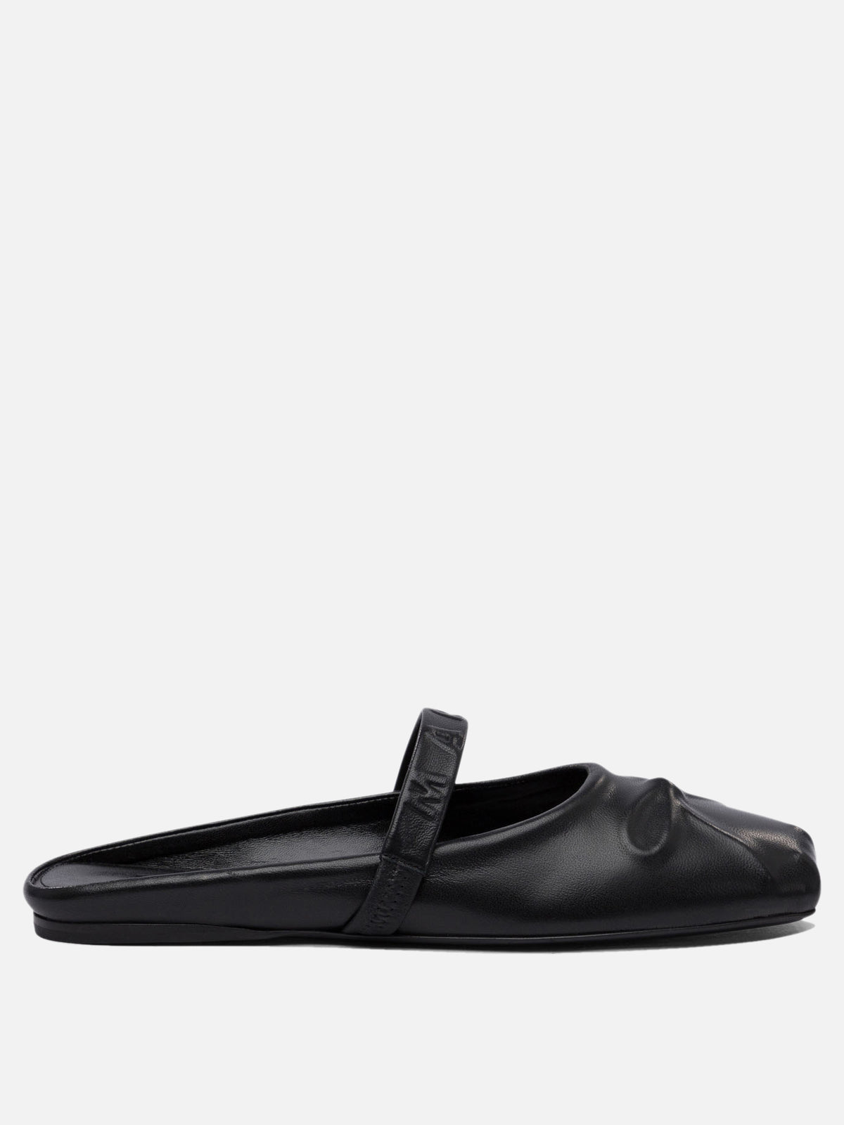 Marni "Little Bow" ballet flats sabot Black