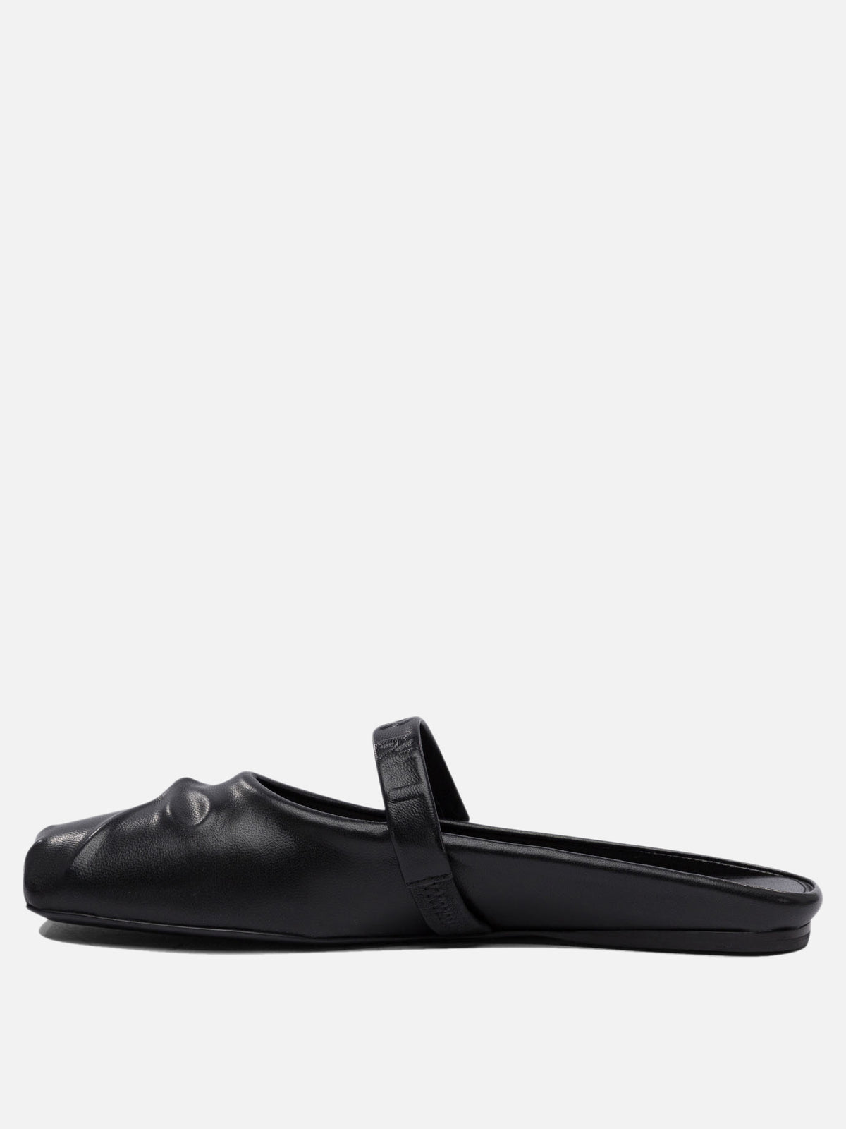 Marni "Little Bow" ballet flats sabot Black