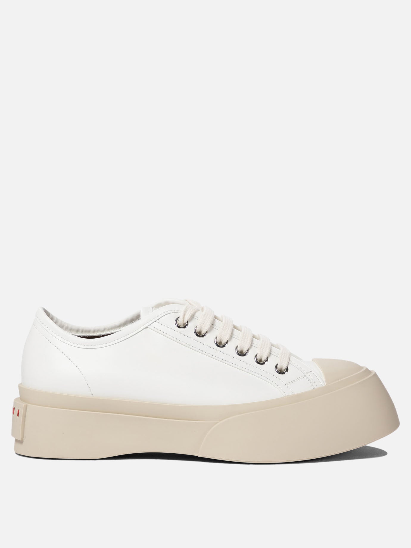 Sneaker basse 100% calf leather - 100% rubber  Bianco - Marni Donna | PDP | VIETTI Online Store | thumbnail