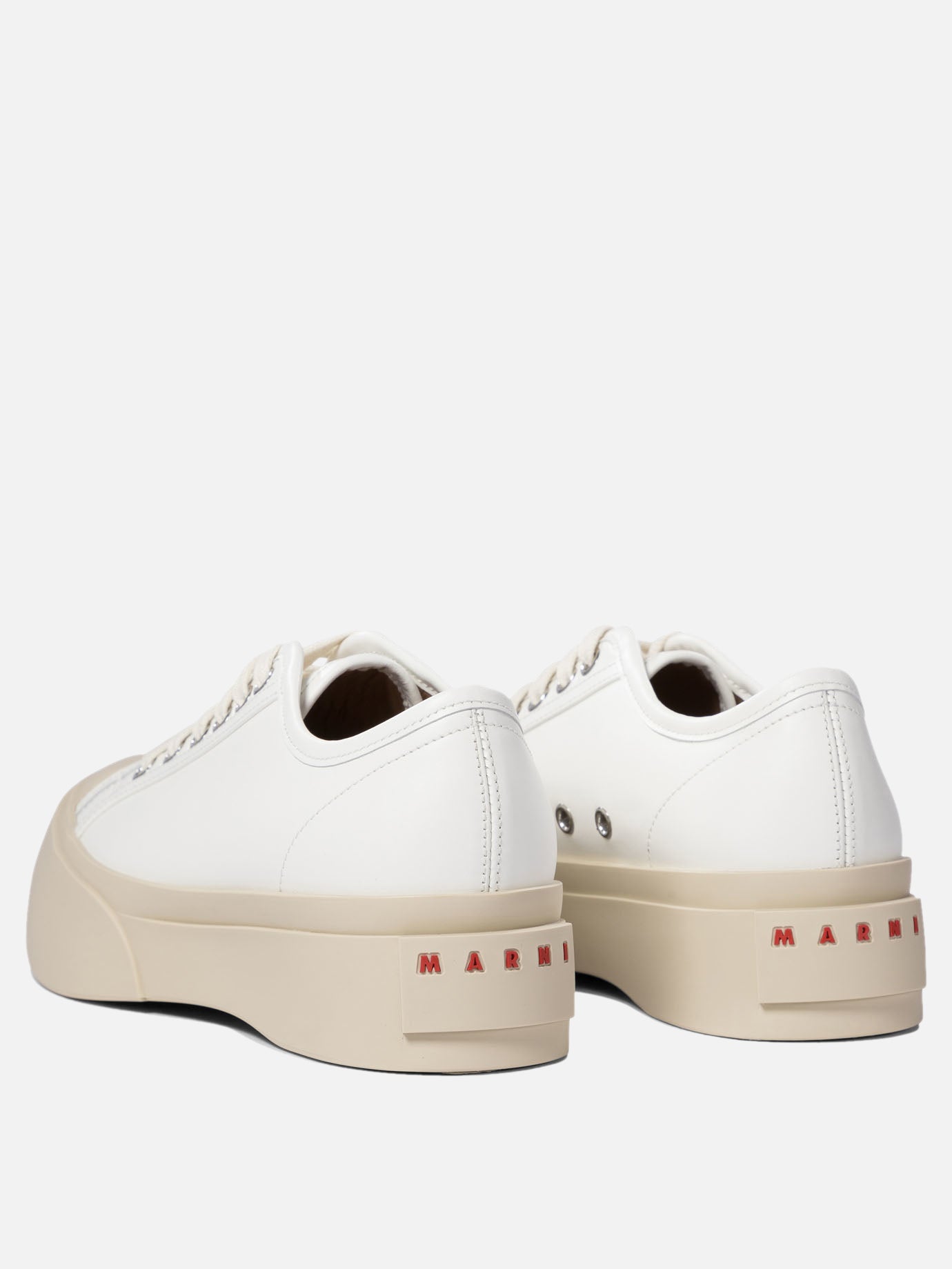 Sneaker basse 100% calf leather - 100% rubber  Bianco - Marni Donna | PDP | VIETTI Online Store | thumbnail_4