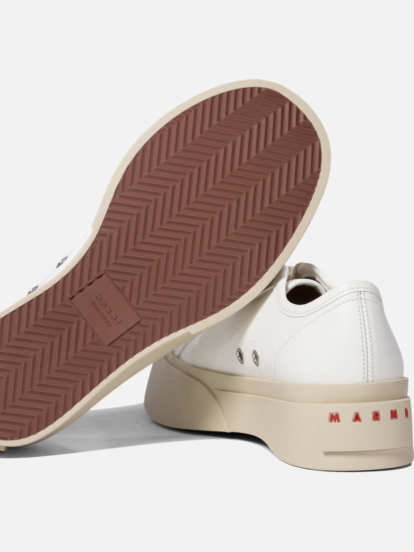 Sneaker basse 100% calf leather - 100% rubber  Bianco - Marni Donna | PDP | VIETTI Online Store | Zoom-Modal_5
