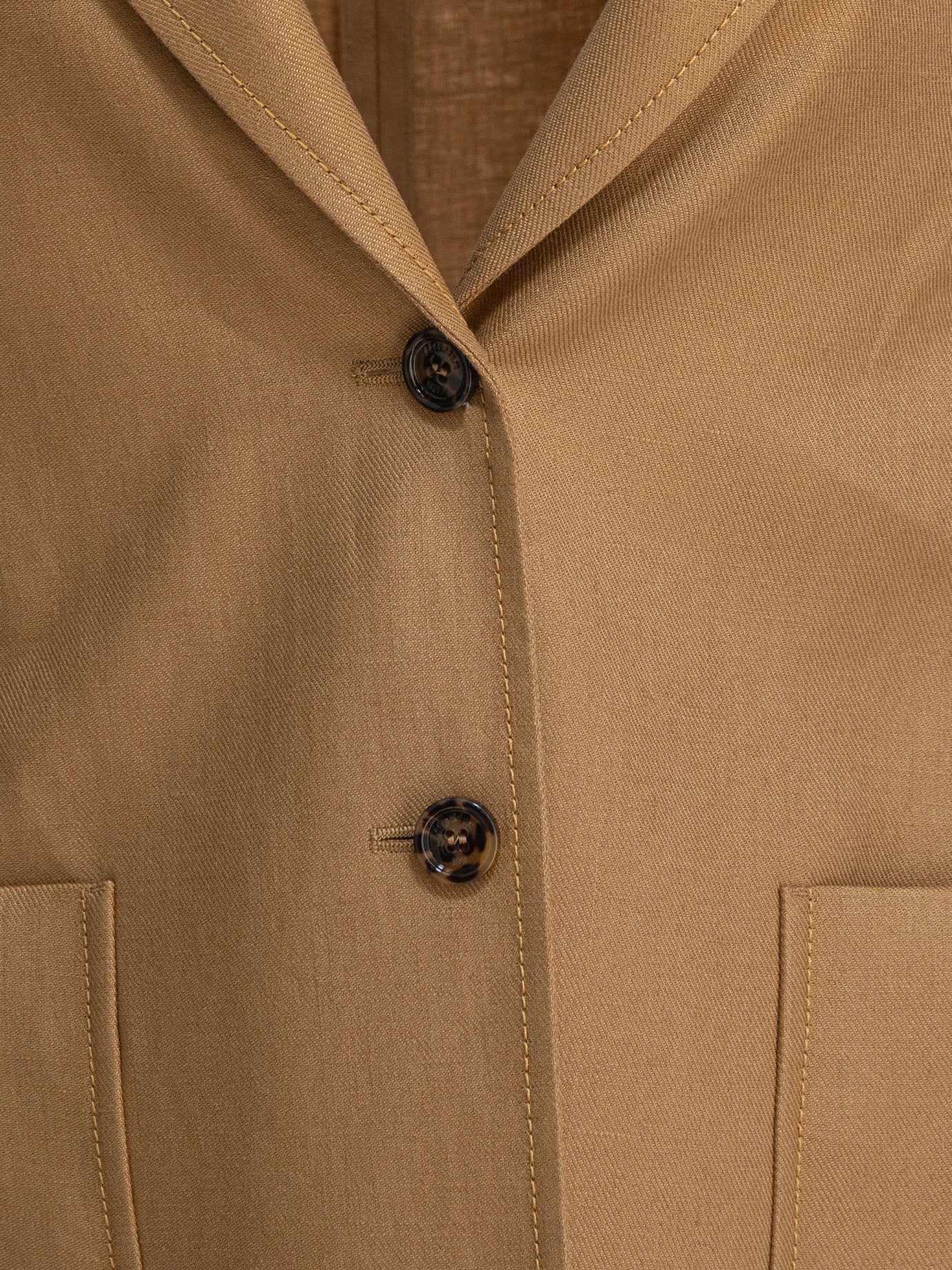 VIP価格.Max Mara GIACCA MONOPETTO IN LINO MAX MARA WEEKEND Blazer monopetto in lino T. 42 | leChicche