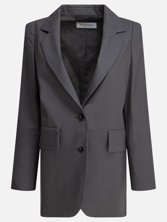Blazer Solid colour  Grigio - Max Mara Donna | PDP | VIETTI Online Store 
