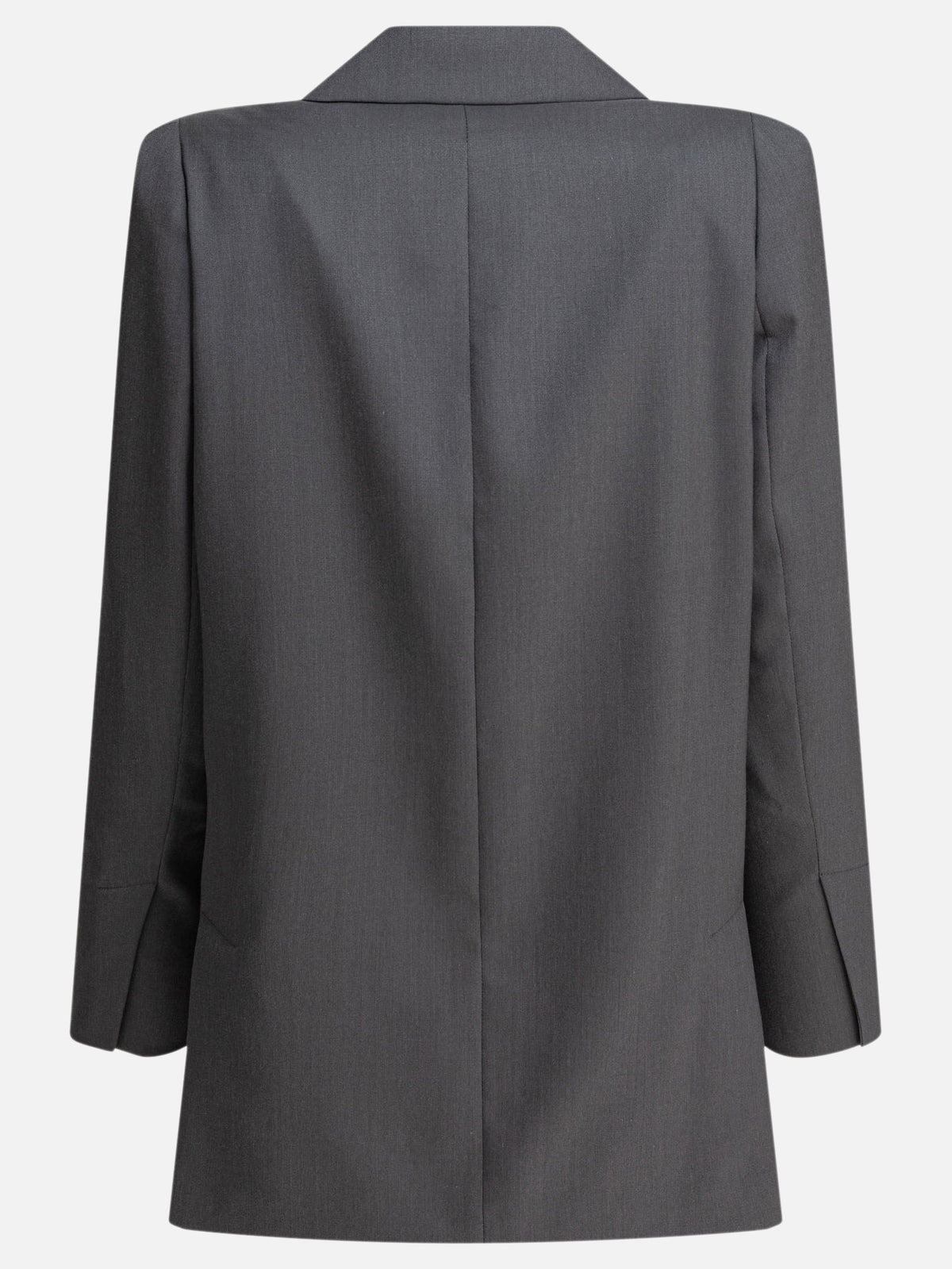 Max Mara Virgin wool "Ebridi" blazer Grey - VIETTI