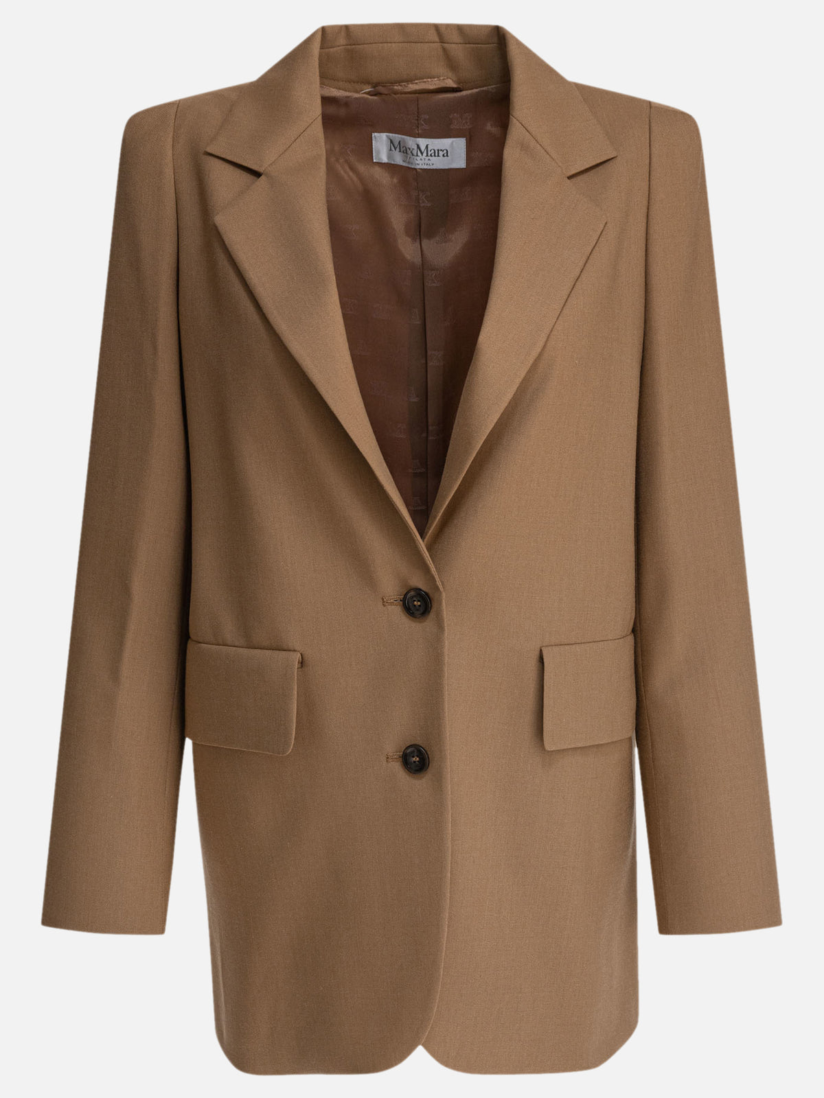 Max Mara Single-breasted blazer "Kitten" Beige