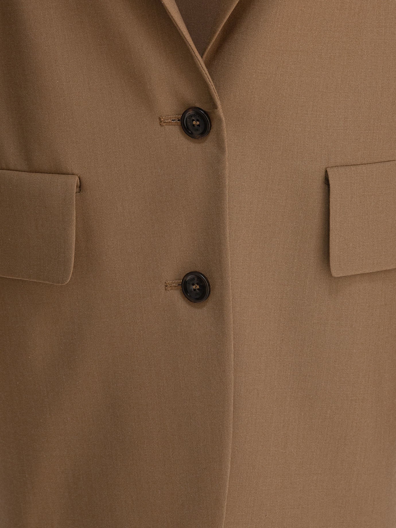 Max Mara Single-breasted blazer "Kitten" Beige