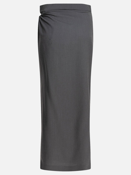 Max Mara Gonna cut-out 15443336_38 Grey 2