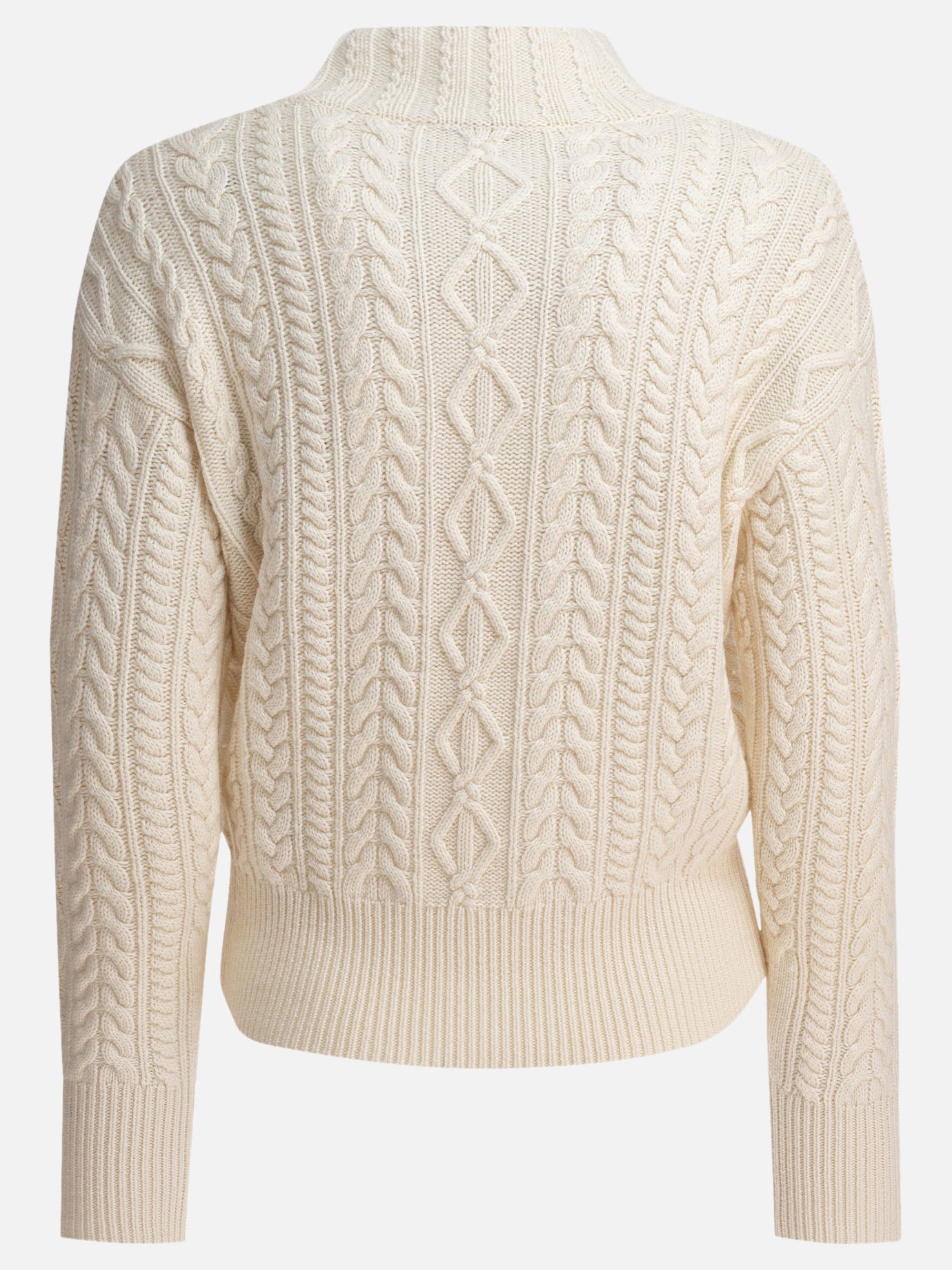 Maglioni girocollo Textured knit  Bianco - Max Mara Donna | PDP | VIETTI Online Store | thumbnail_2