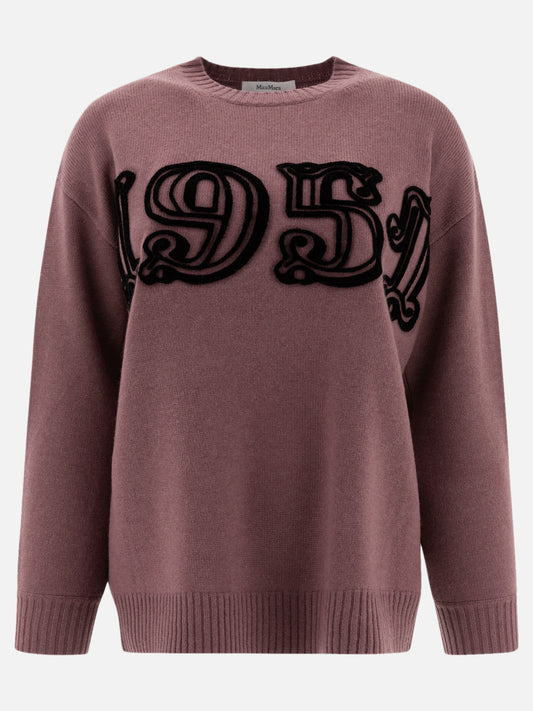 Max Mara "1951" crewneck sweater 10362180_XS Purple 1