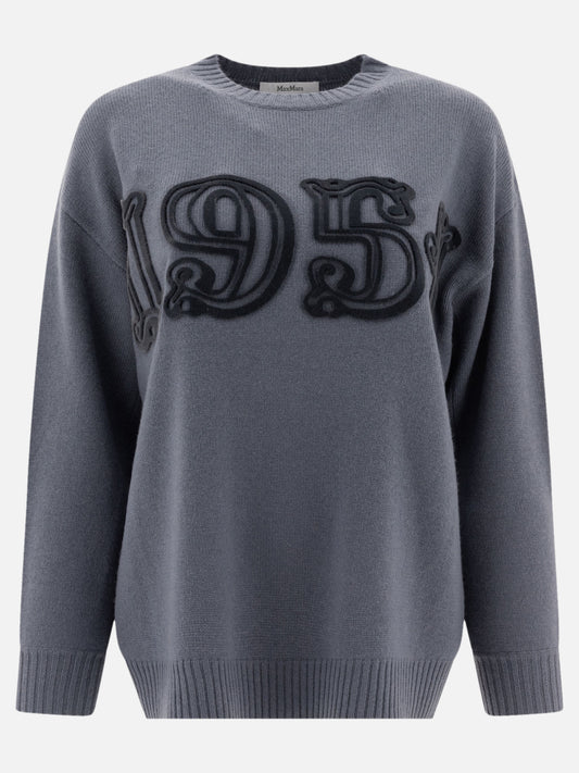 Max Mara "1951" crewneck sweater 14608366_XS Light blue 1