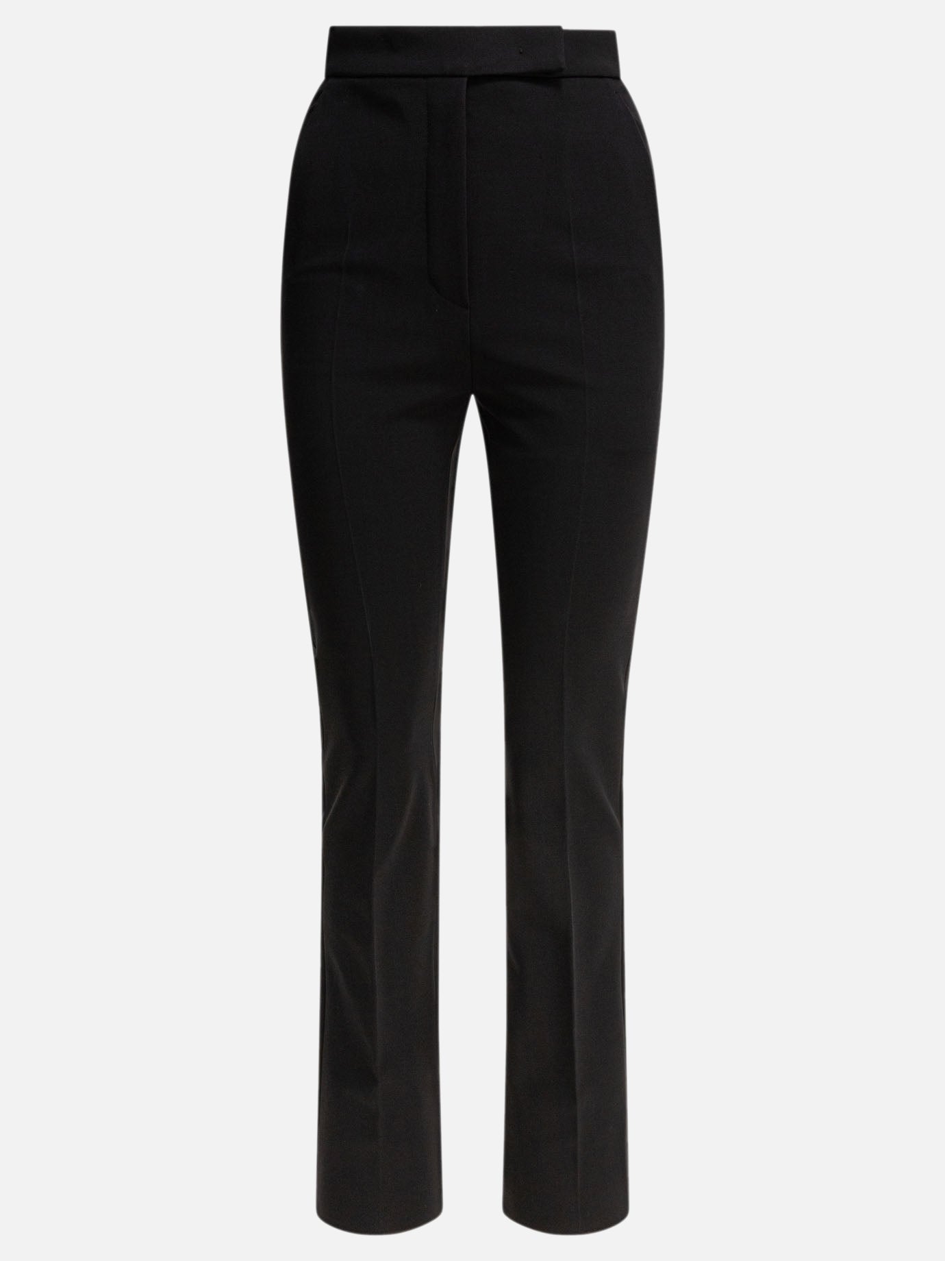 Max Mara Straight-leg trousers Black